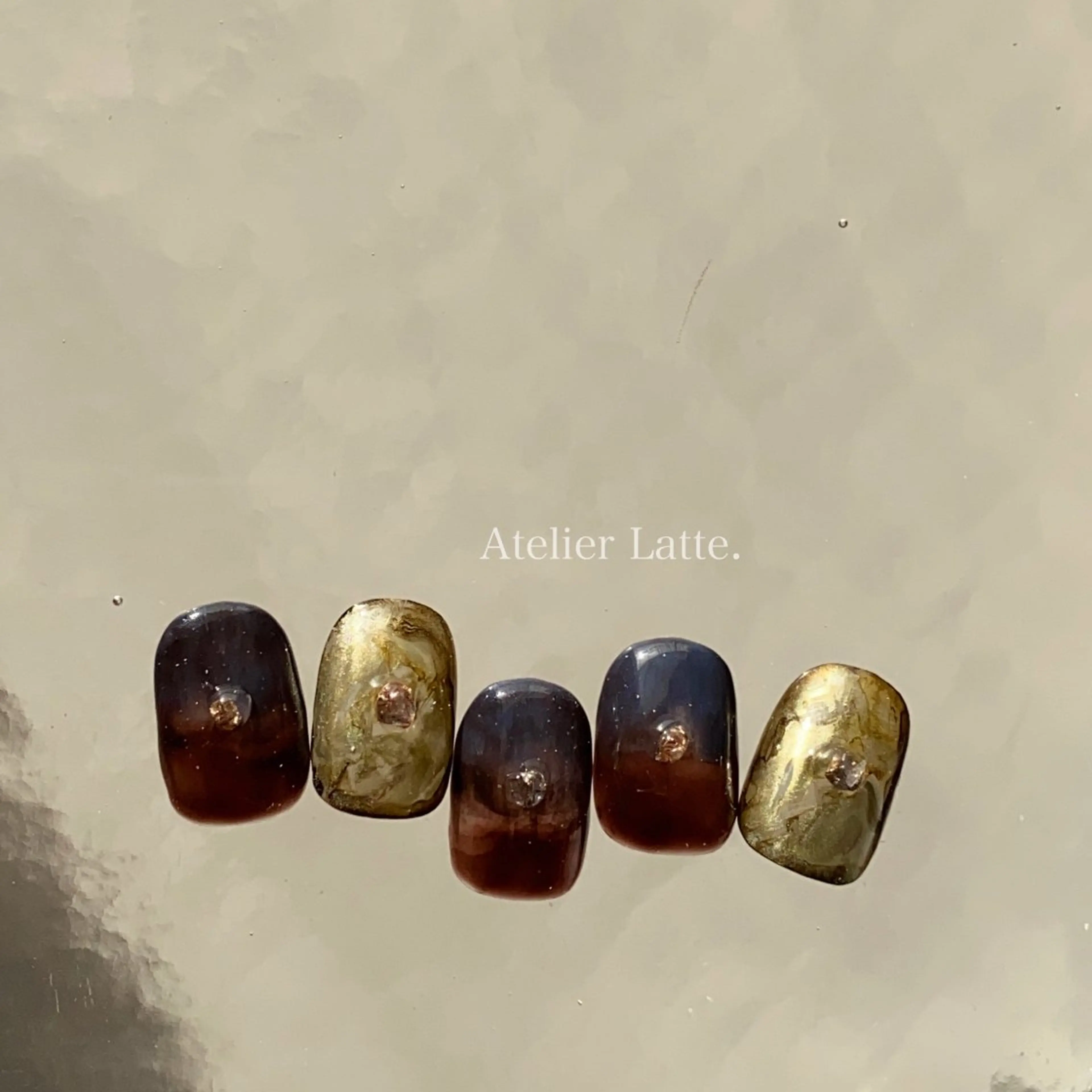 ネイル Atelier Latteのネイルデザイン