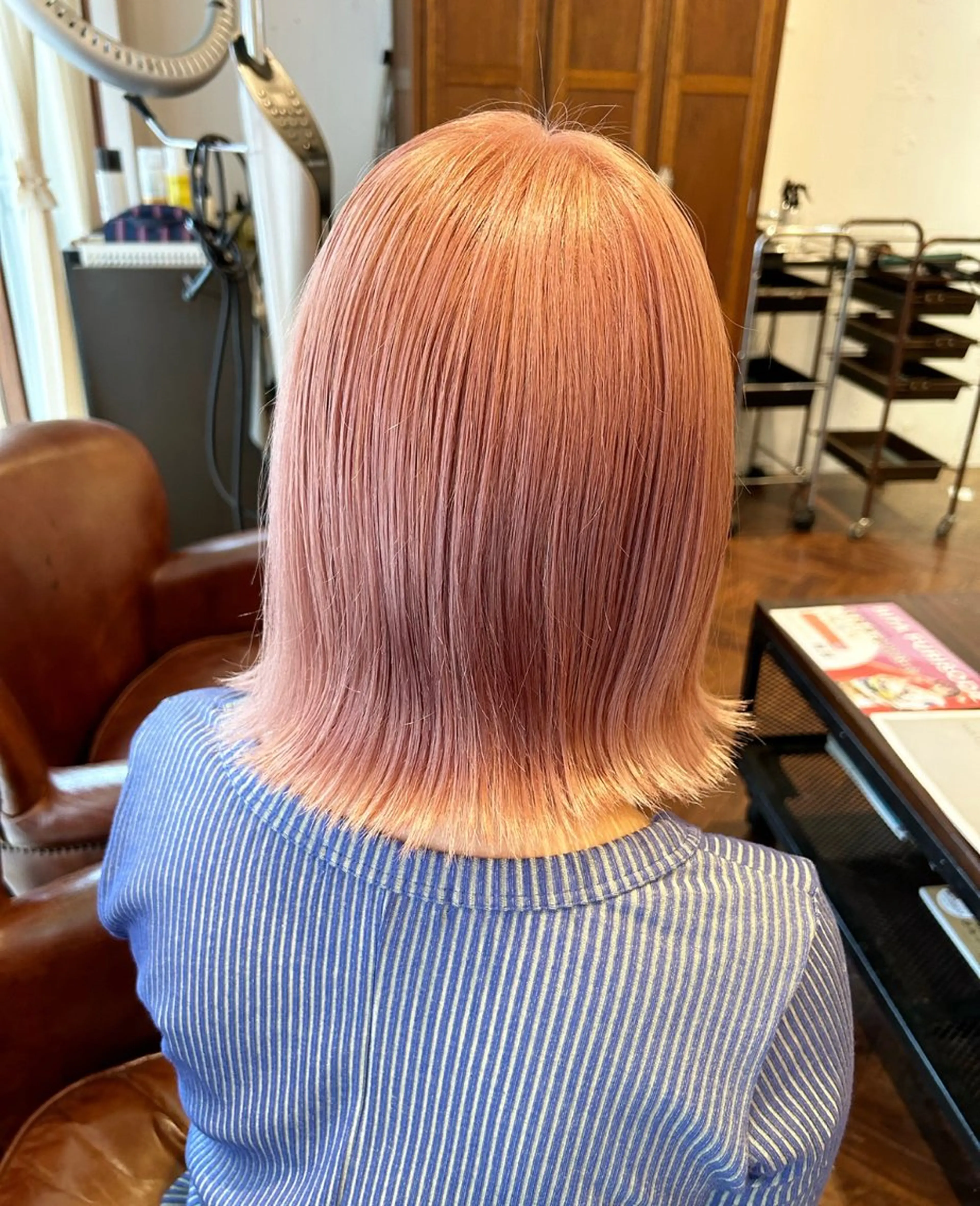 ミディアム ヘアカラー ゆうき あすかのヘアスタイル