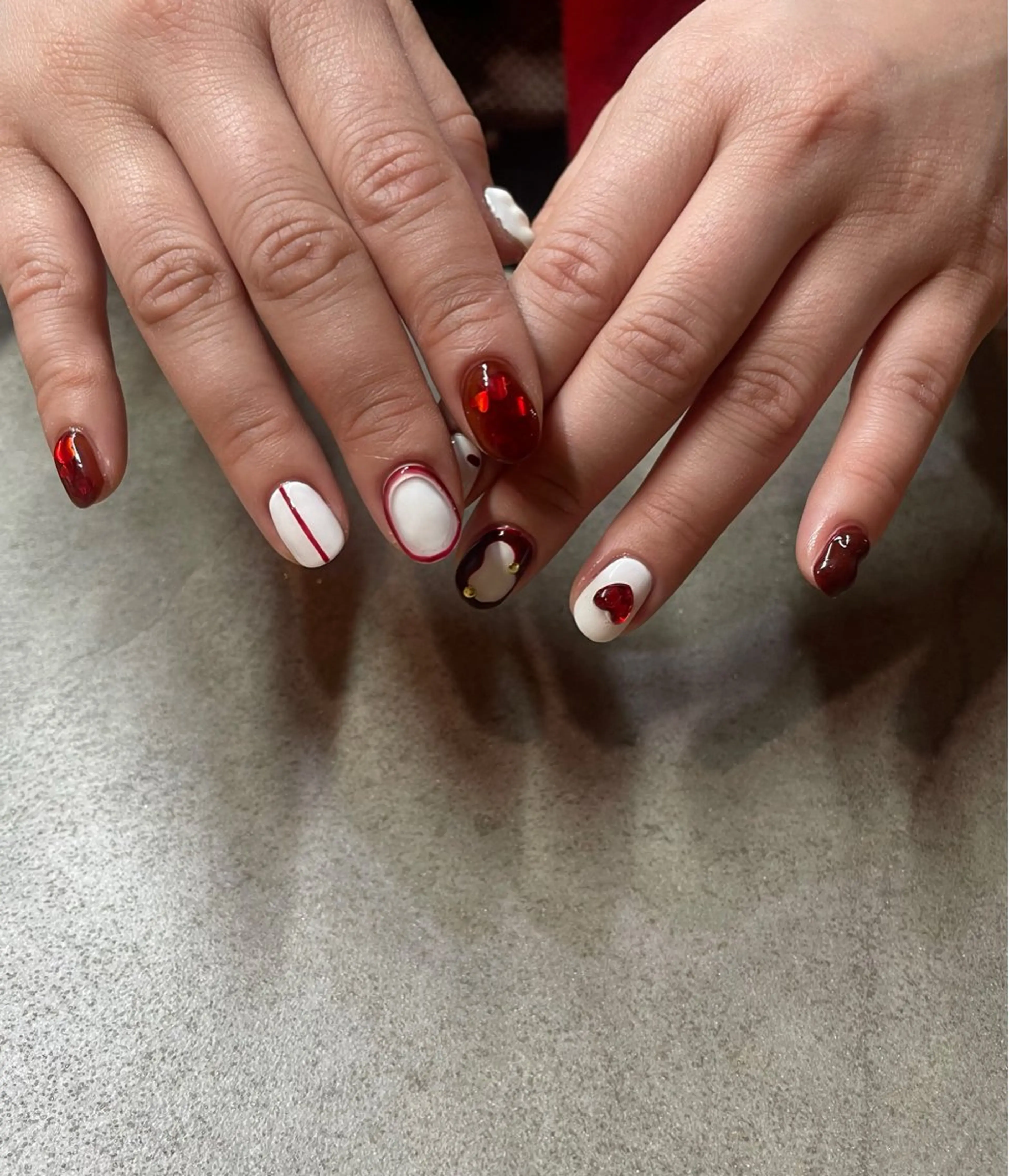 ネイル 持ち込み ハンドネイル F room 表参道のネイルデザイン