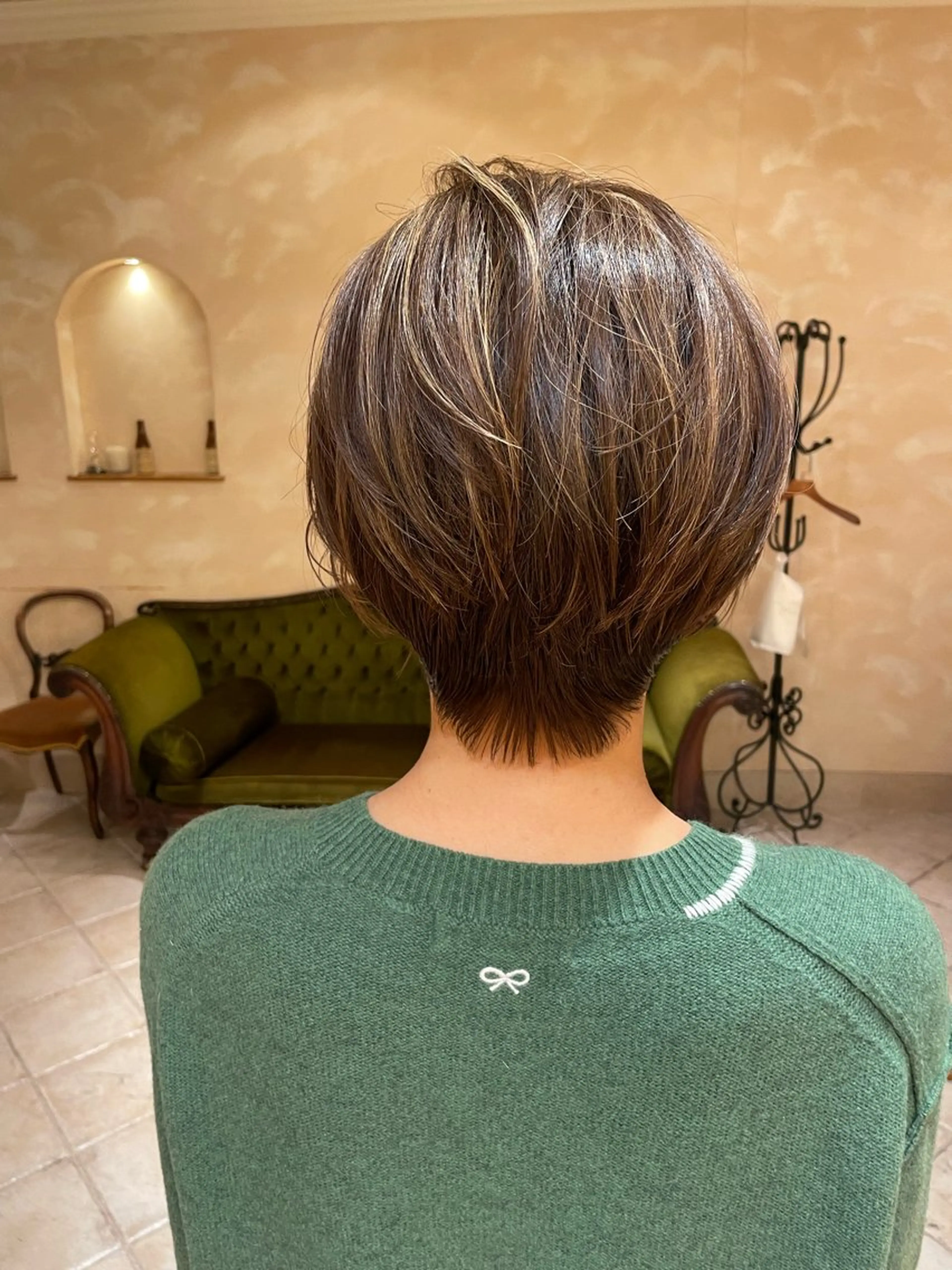 ショート ショートヘア ボブ ホノカのヘアスタイル