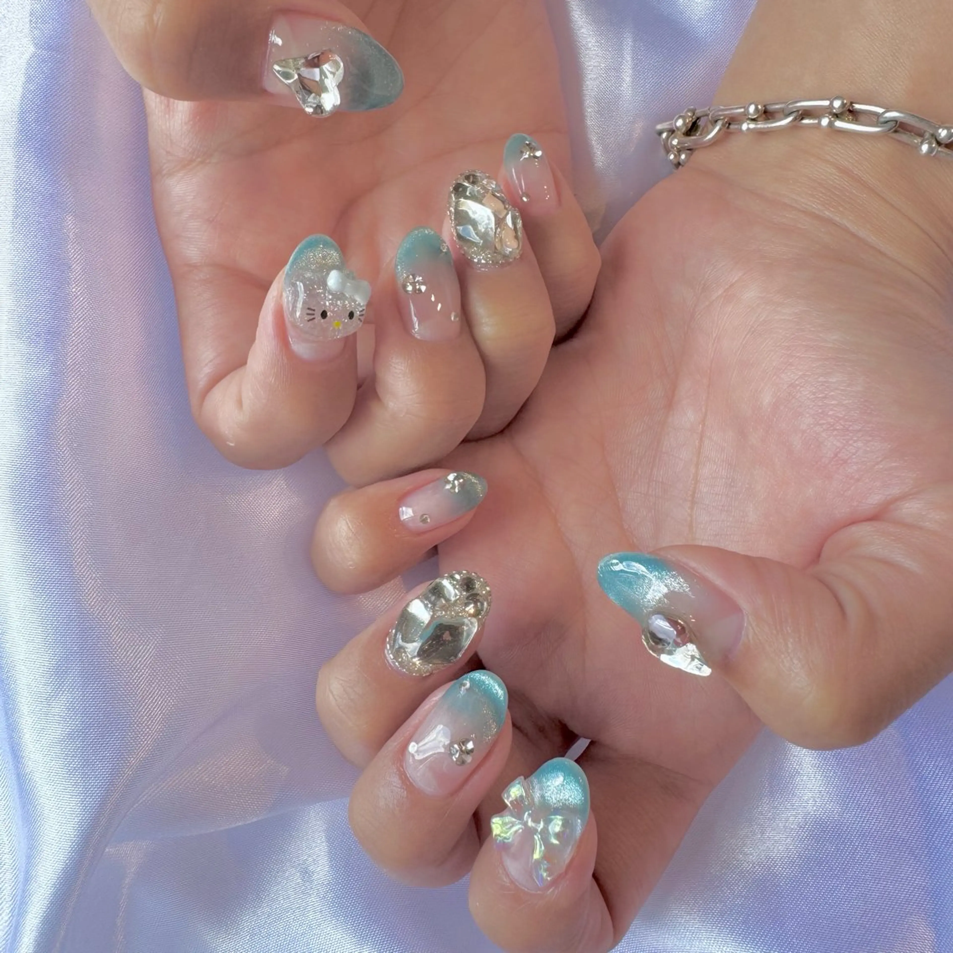 ネイル 夏ネイル ハンドネイル nail salon e'mu💐のネイルデザイン