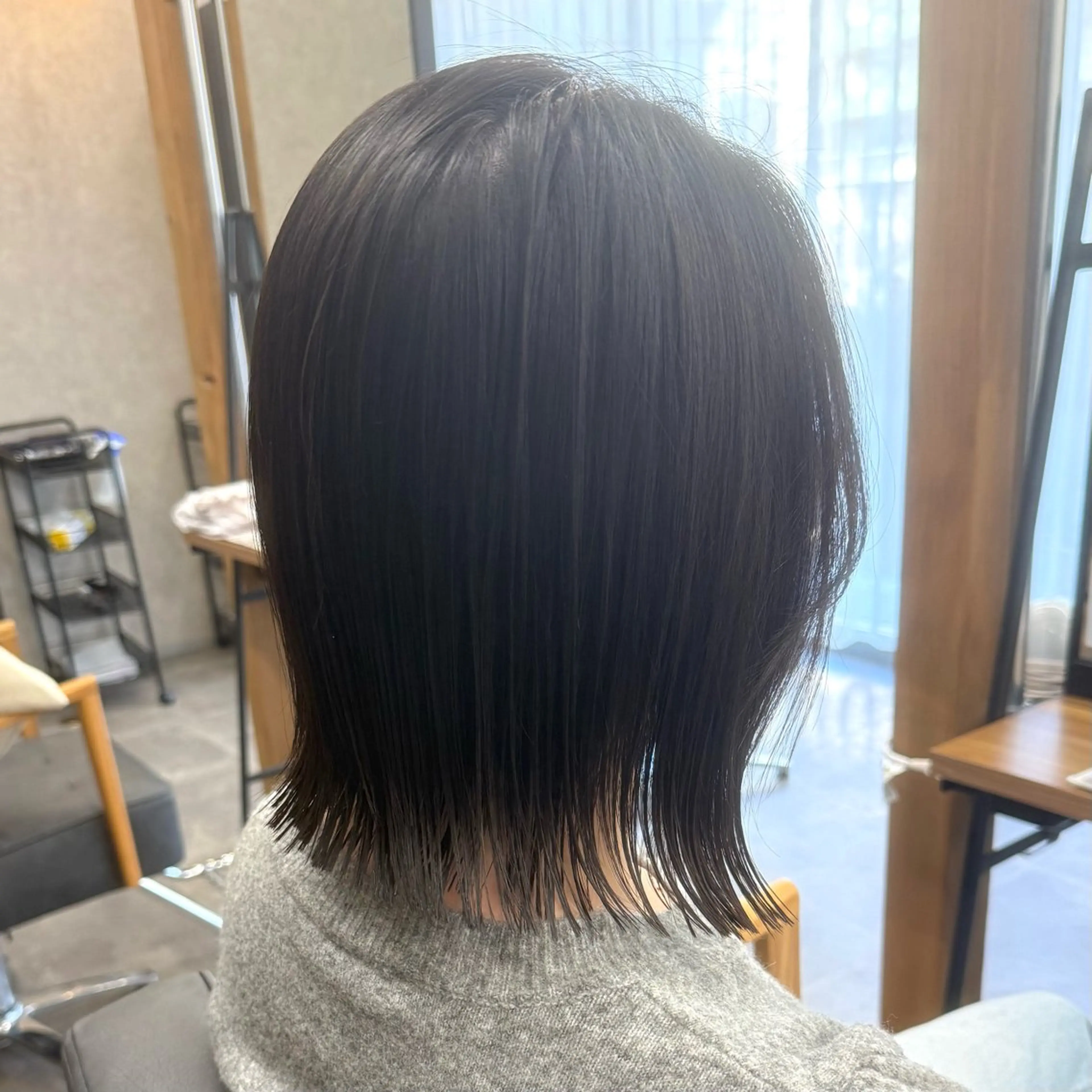 ミディアム ボブ 外ハネヘア カット トリートメント 似合わせボブ🎀🫧 千葉 優希のヘアスタイル