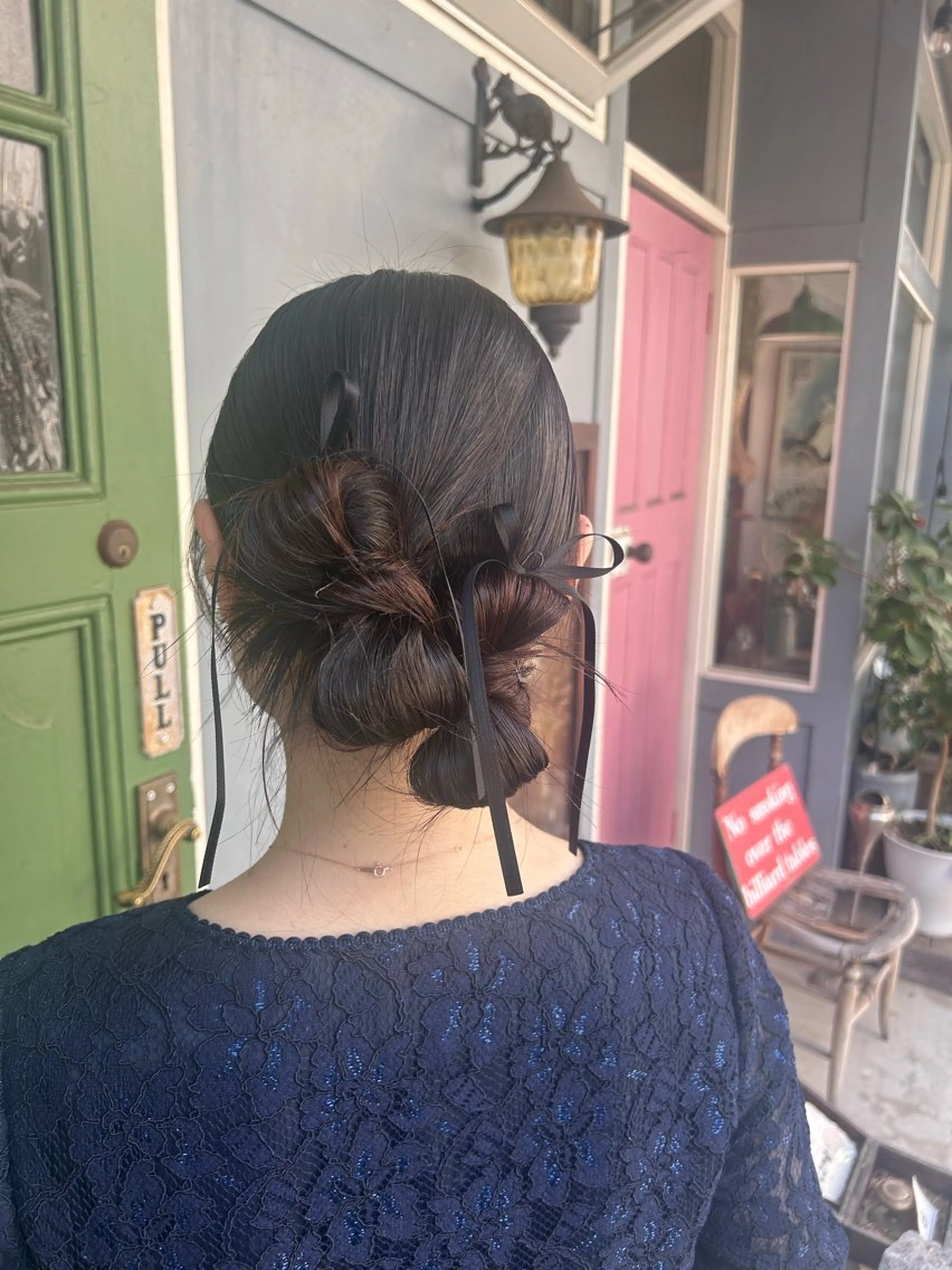 ミディアム ヘアアレンジ ヘアセット 清水千優/パーマ/透 明感カラー/メンズのヘアスタイル