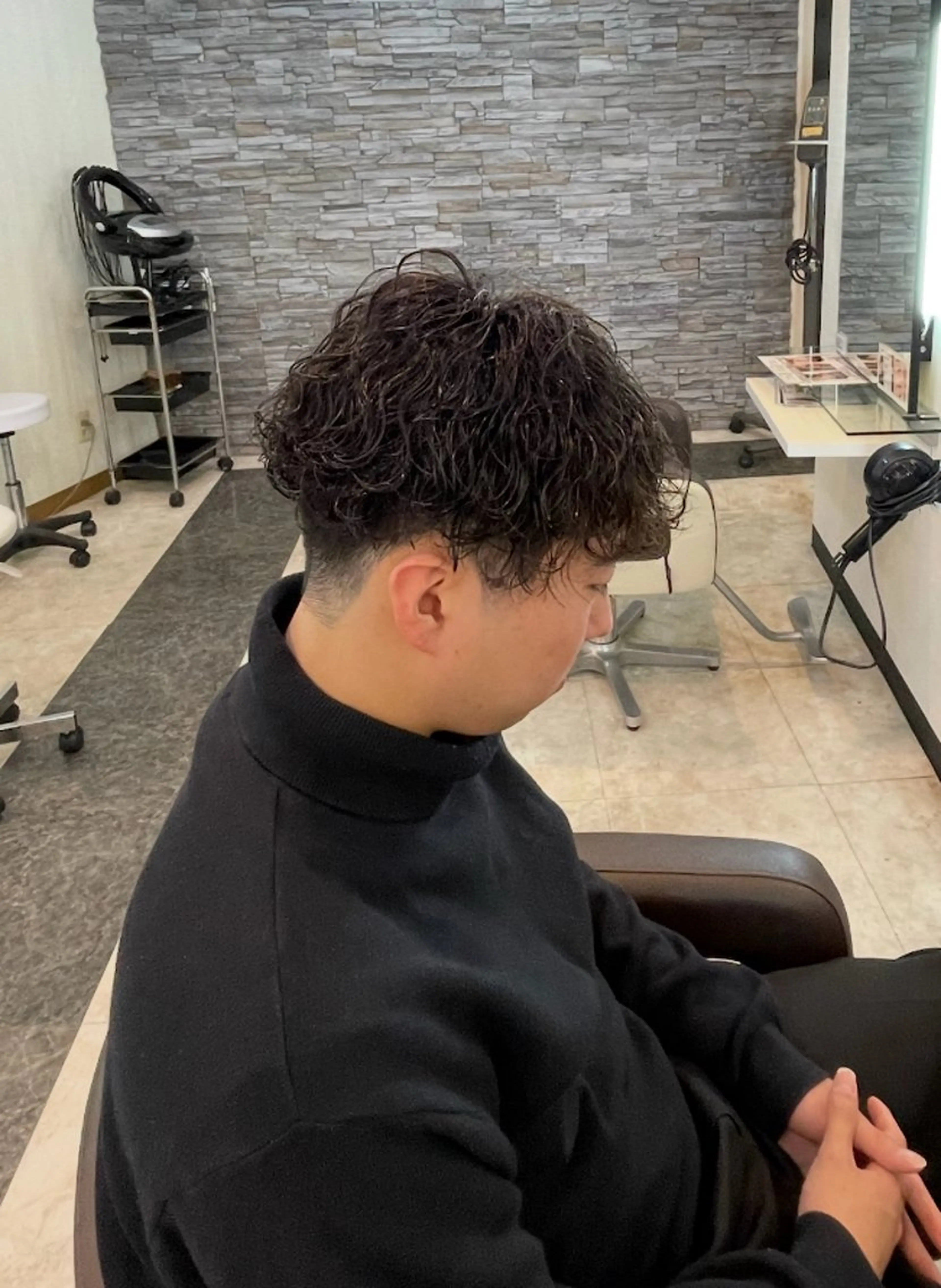 パーマ 甲田 和生のヘアスタイル