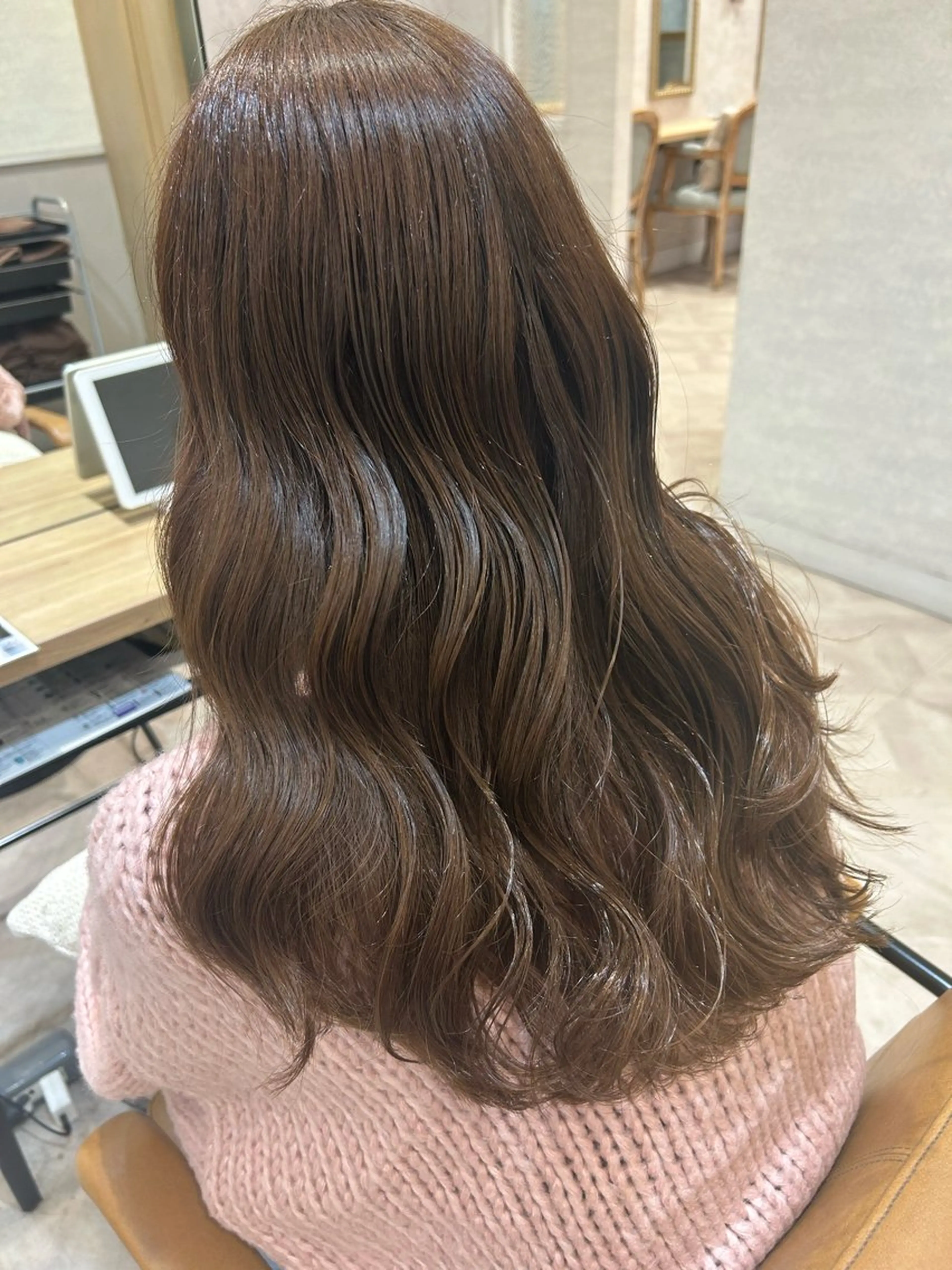 ロング カラー La Bonheur hair Olivier北千住店【ラボヌールヘアーオリヴィエ】所属・RAN 🎀のヘアスタイル
