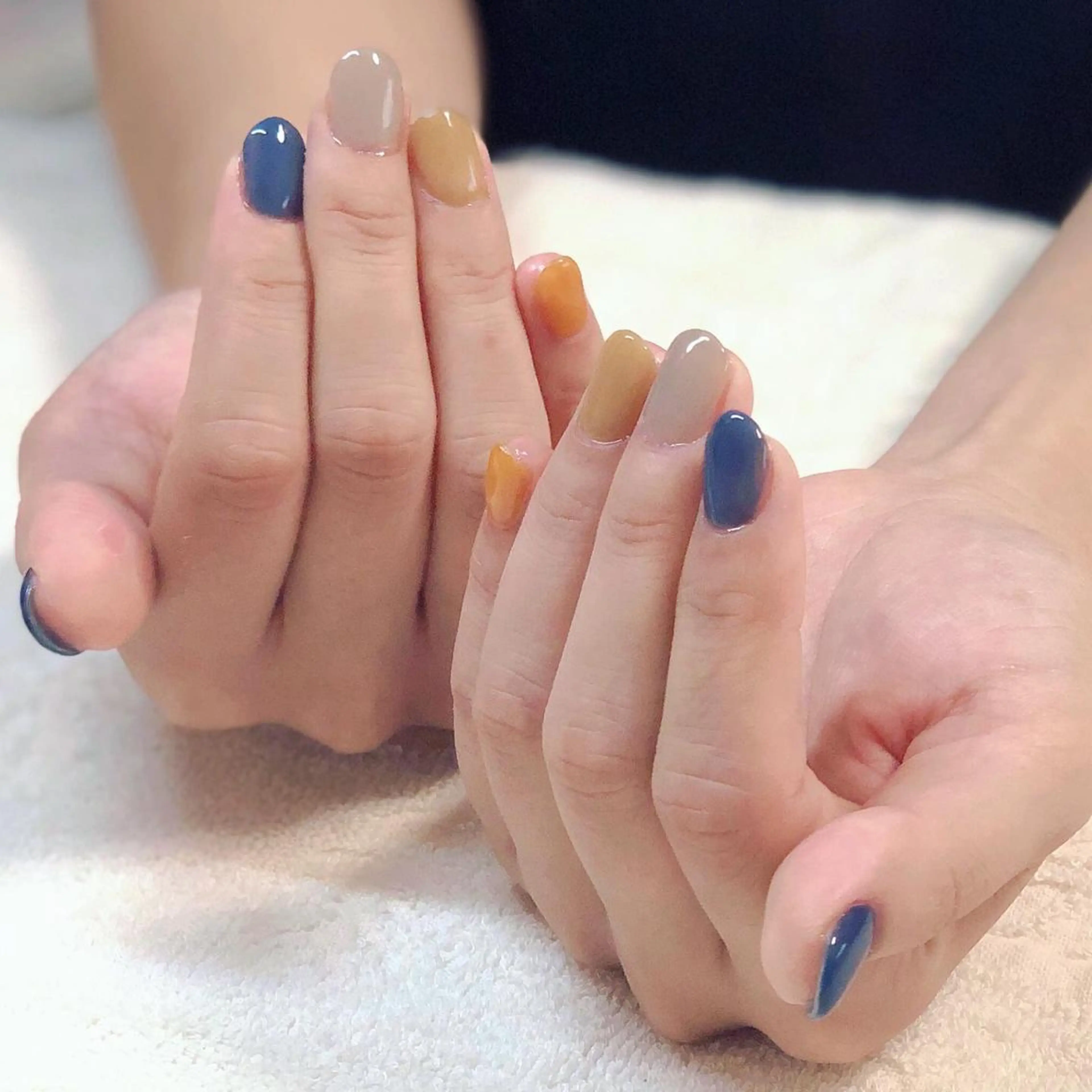 ネイル グラデーション ワンカラーネイル 辻野 和枝のネイルデザイン