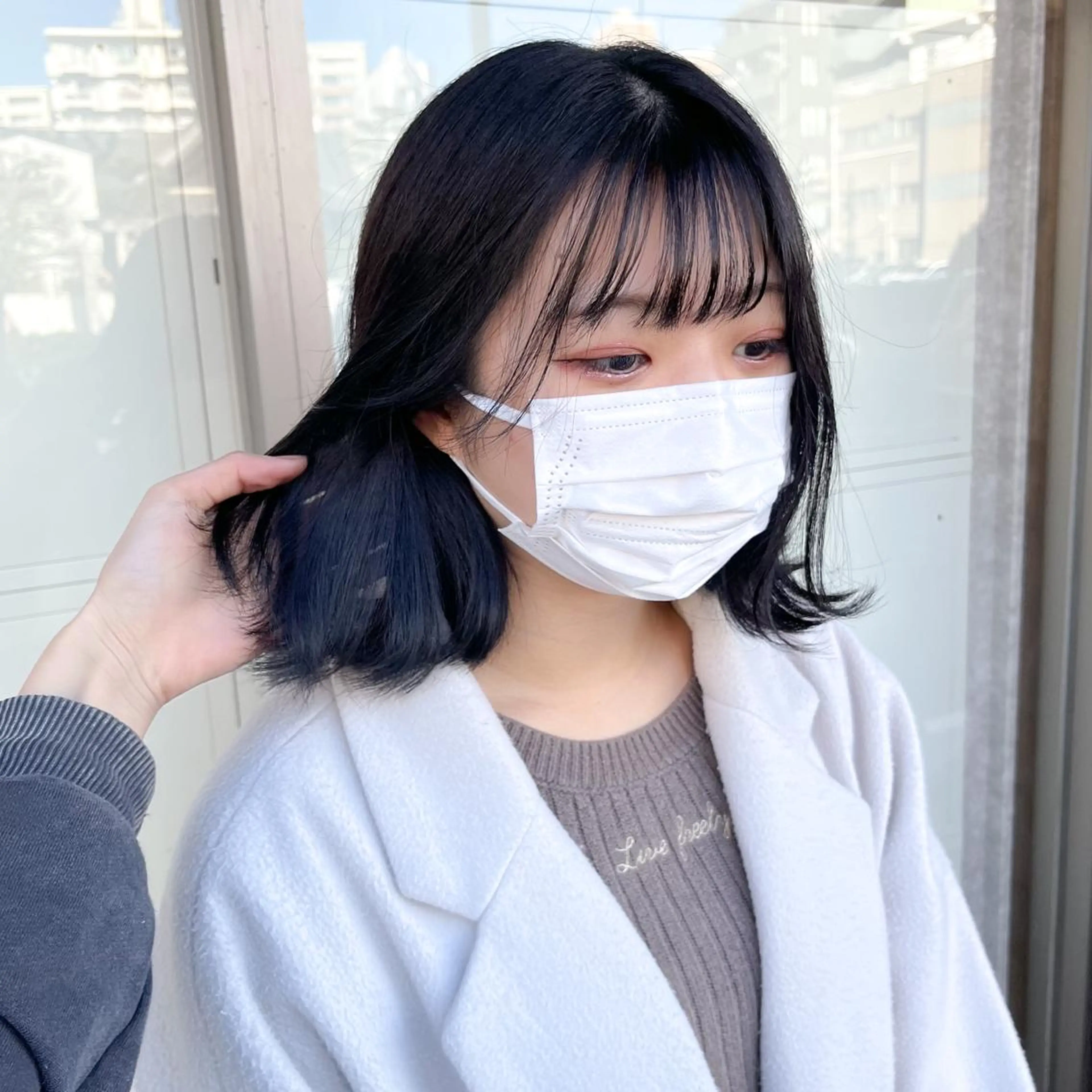 ショート カラー あ あのヘアスタイル