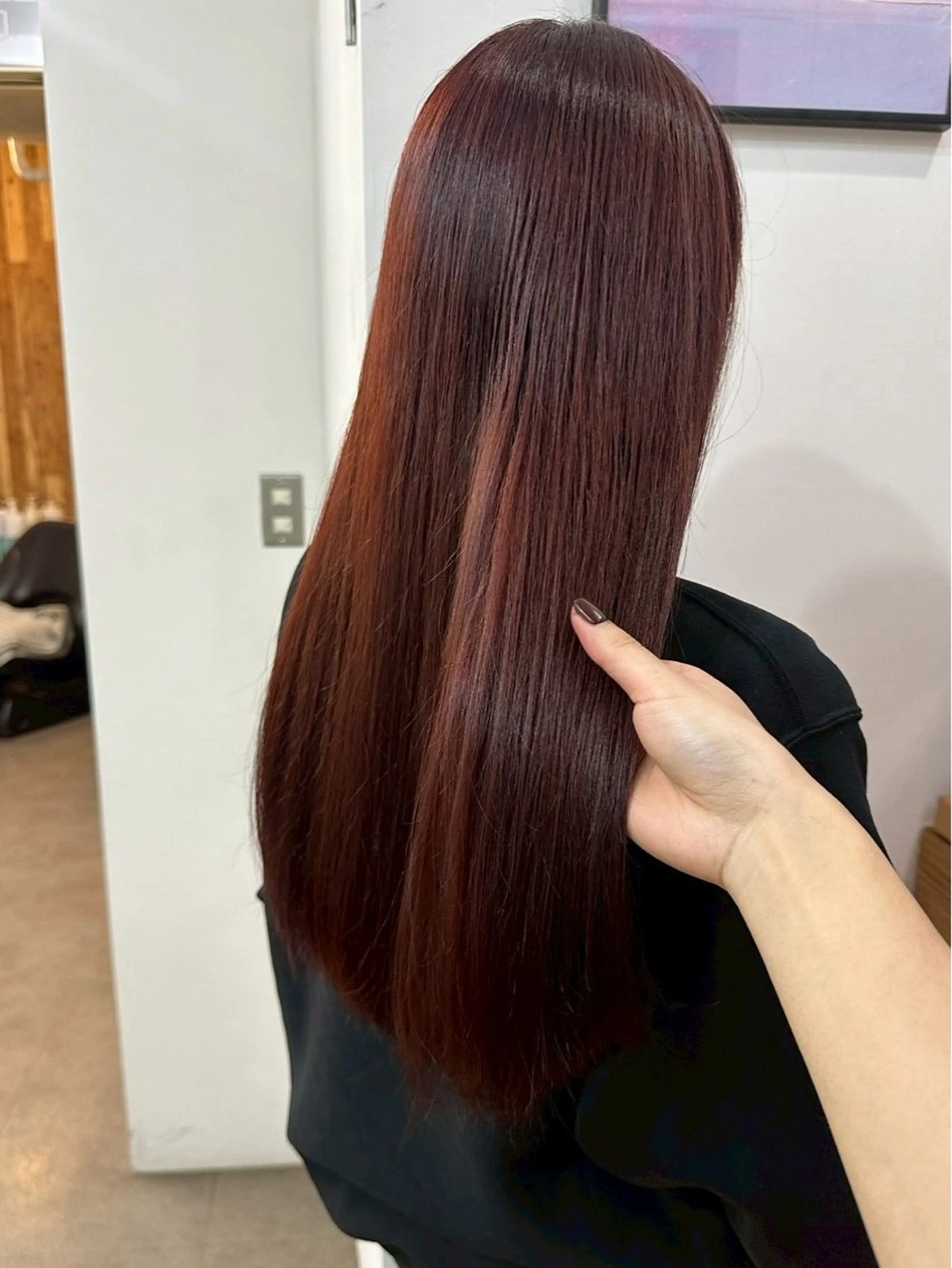 カラー HONEY  shibuya所属・C H I R Iのヘアスタイル