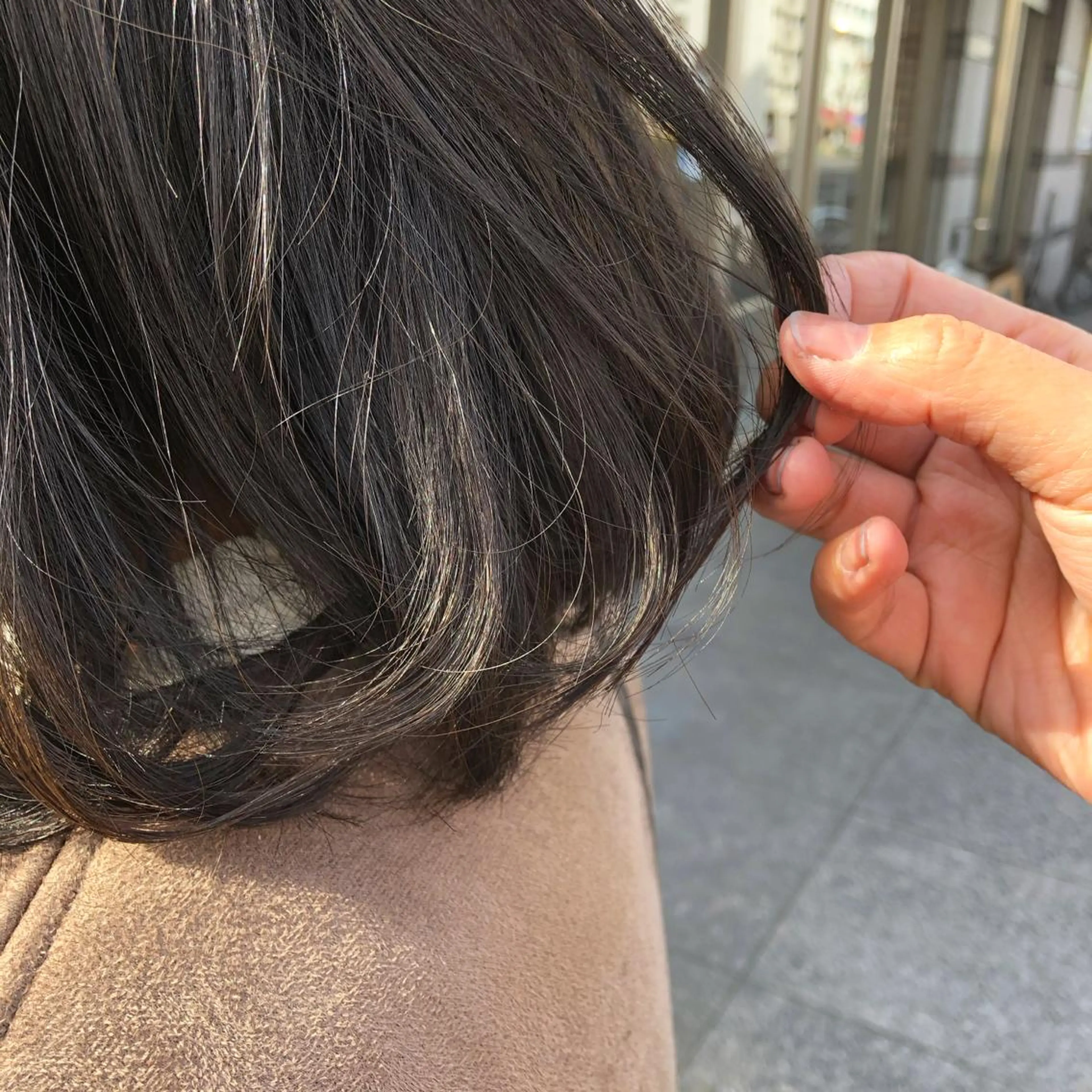 ミディアム ヘアカラー トリートメント 高橋 みく/ minimのヘアスタイル