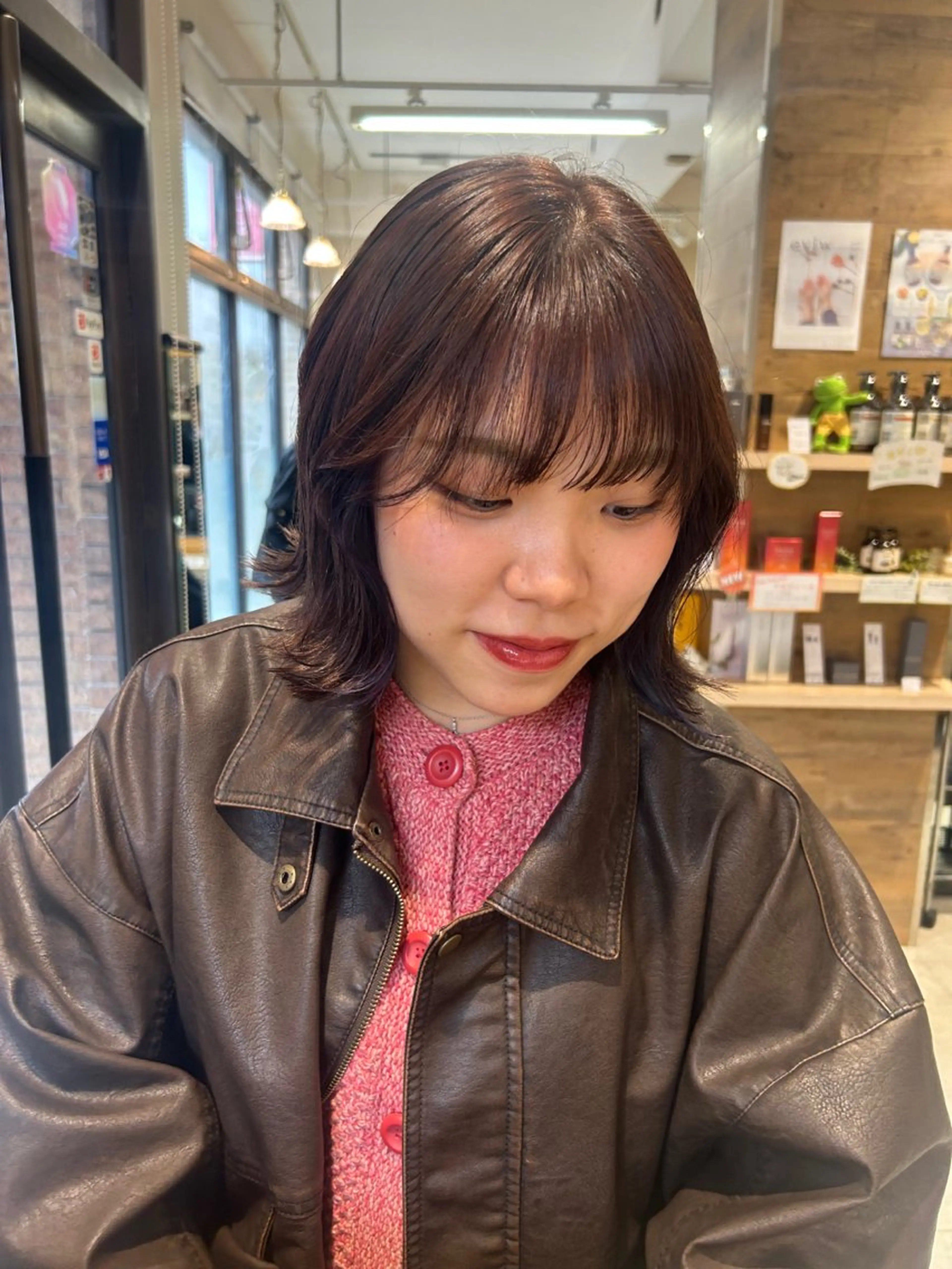 ミディアム カラー MAI ⠀ ⠀ ⠀のヘアスタイル