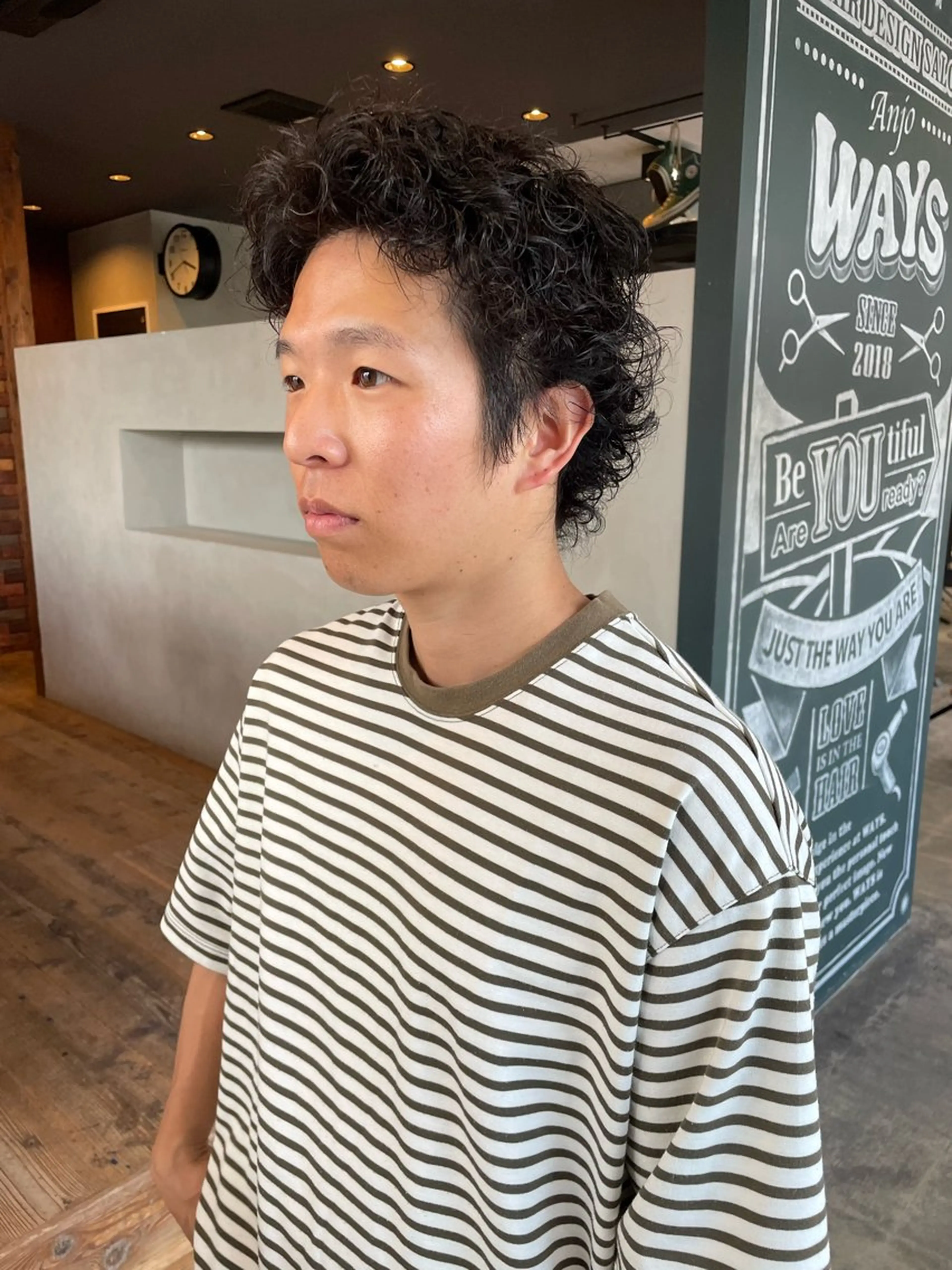 ショート パーマ メンズ メンズ🎱女性も歓迎 ✨🌵榊原崇文🌵のヘアスタイル