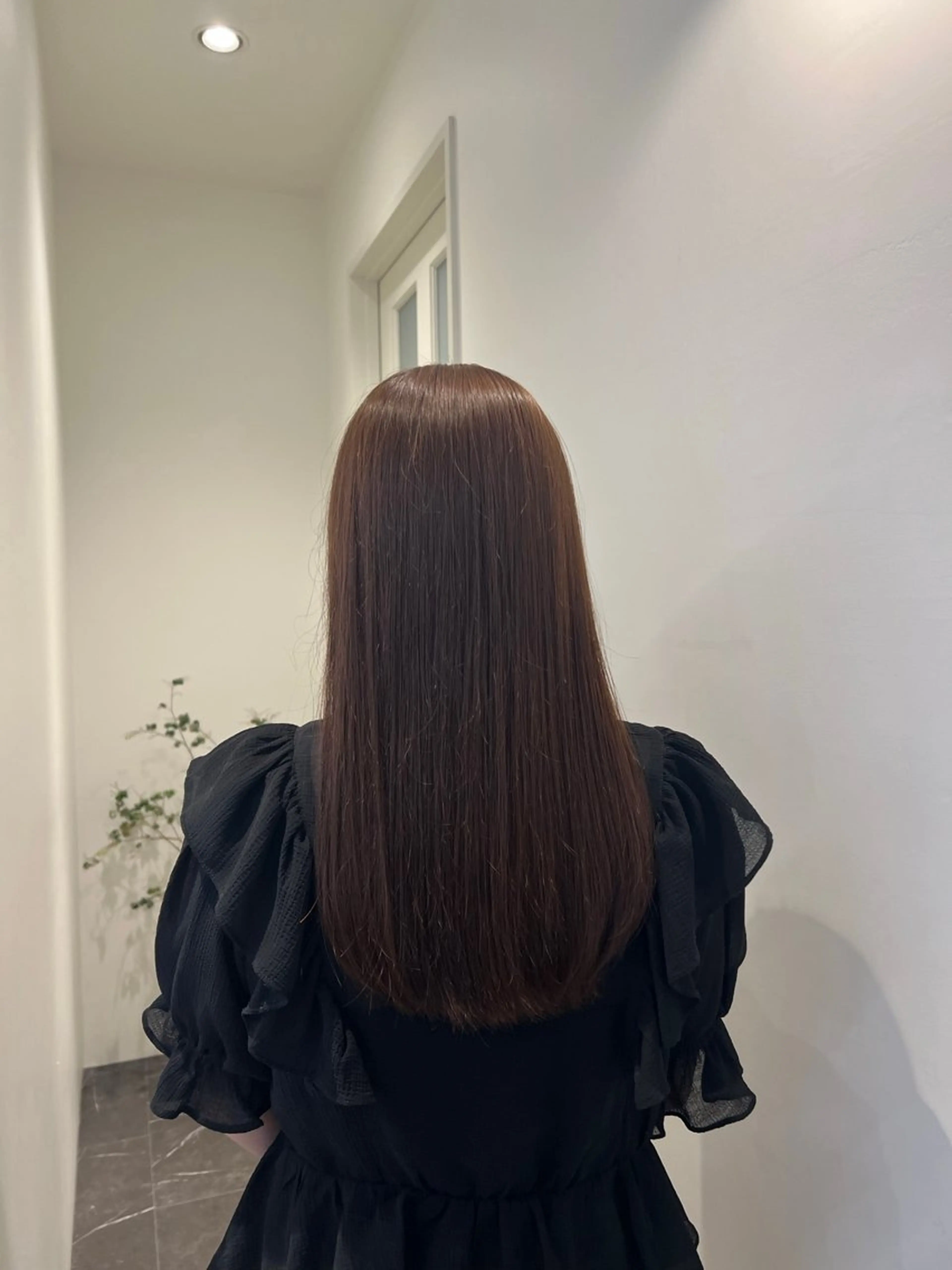 one color + 髪質改善treatment ✦. ˚ ೯ ⁺.の写真