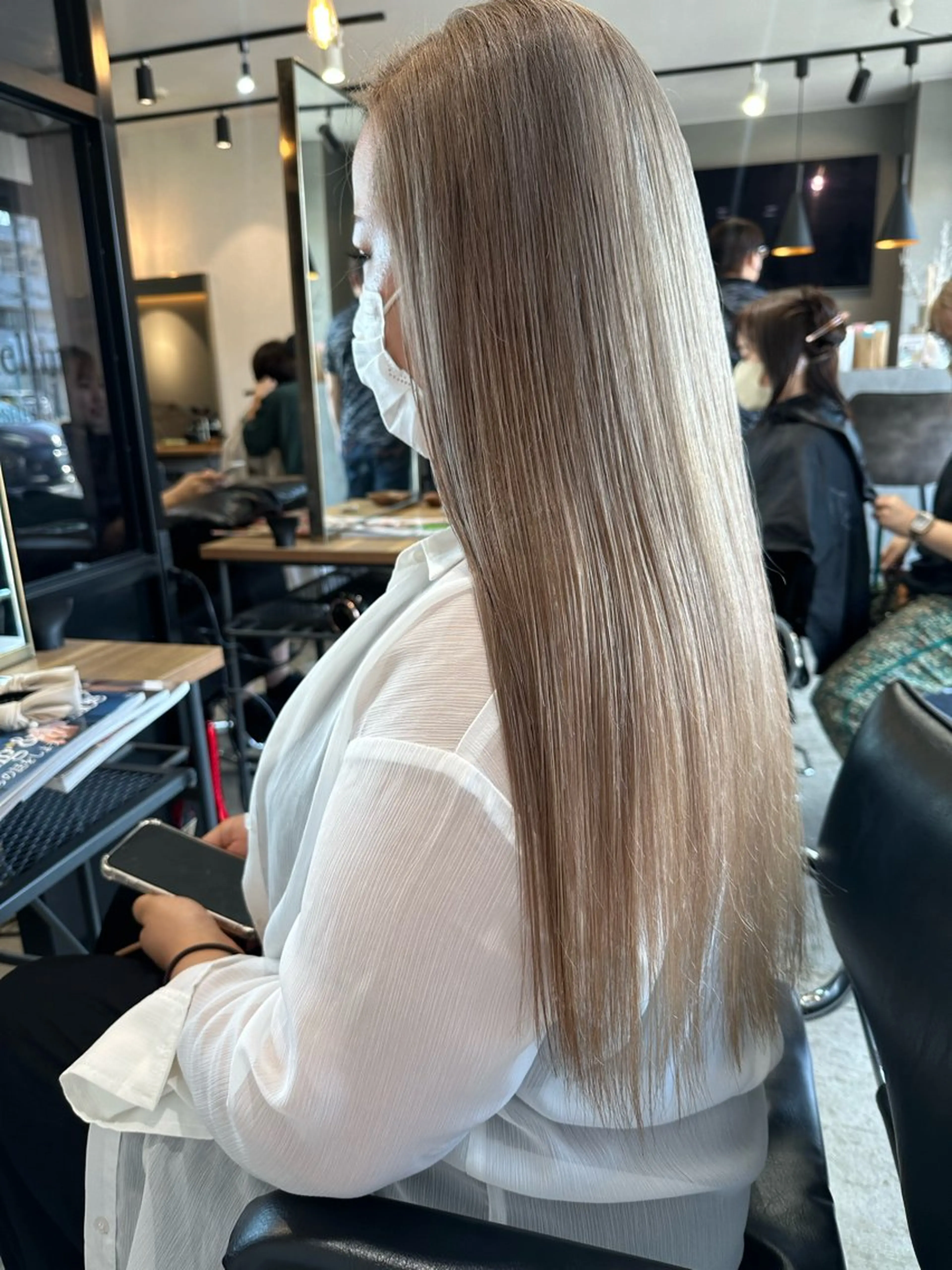 ロング カラー カット ヘアカラー HELIM所属・🍀石川尚之🍀 HELIMのヘアスタイル