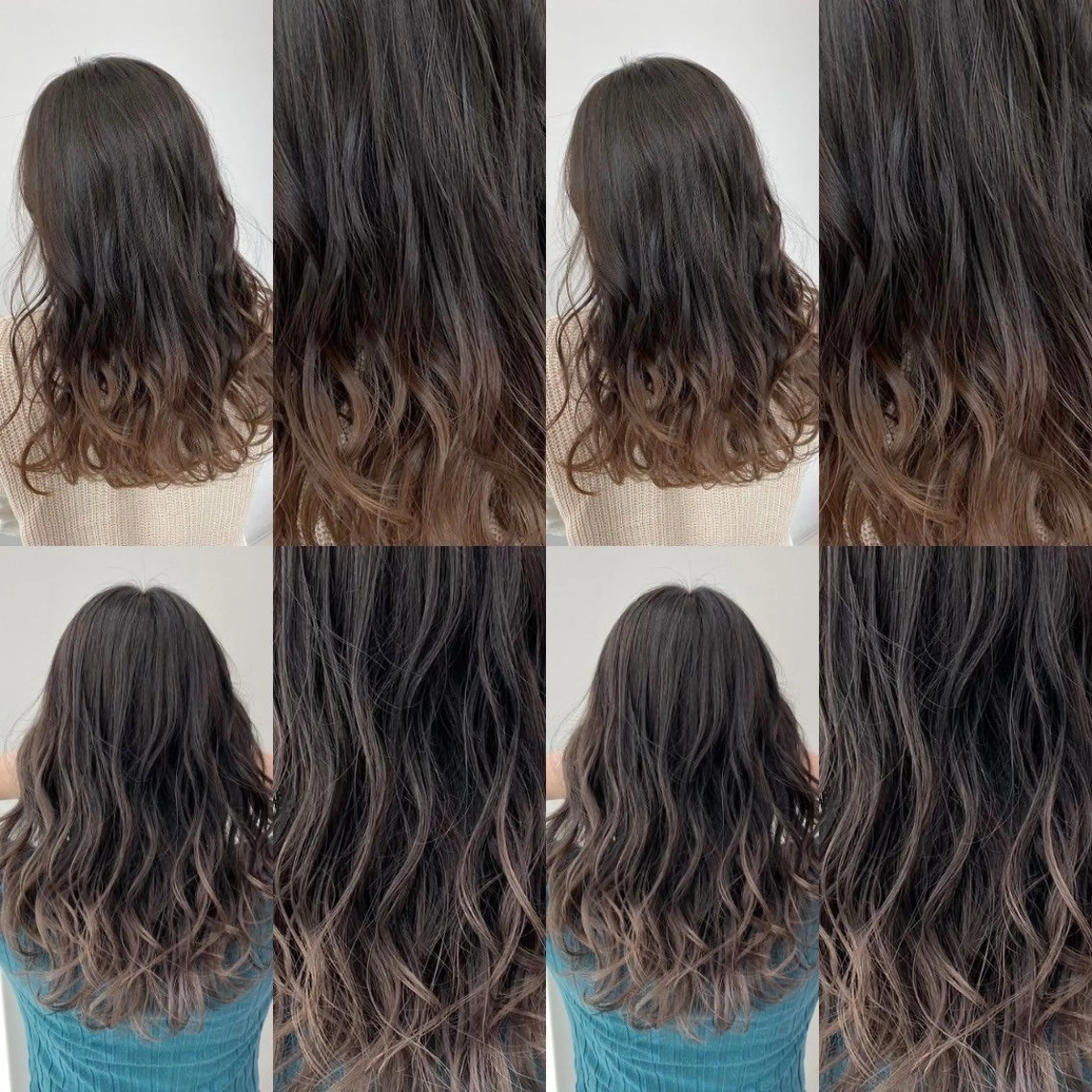 ロング カラー ヘアカラー ✨韓国艶髪✨ケア ブリーチ🫧アキラのヘアスタイル