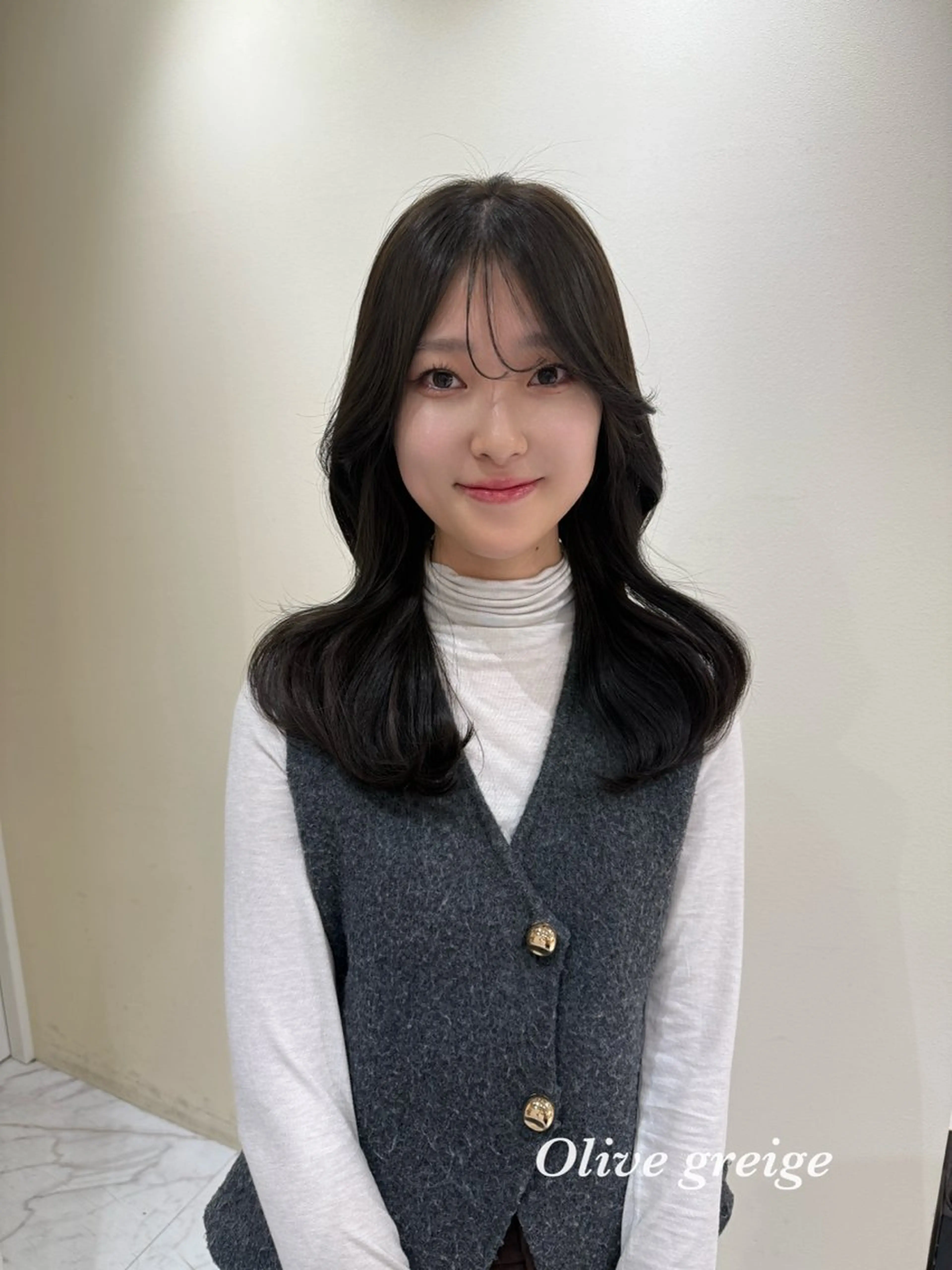 カラー ヘアカラー 韓国ヘア🇰🇷艶 カラー/sakuraのヘアスタイル