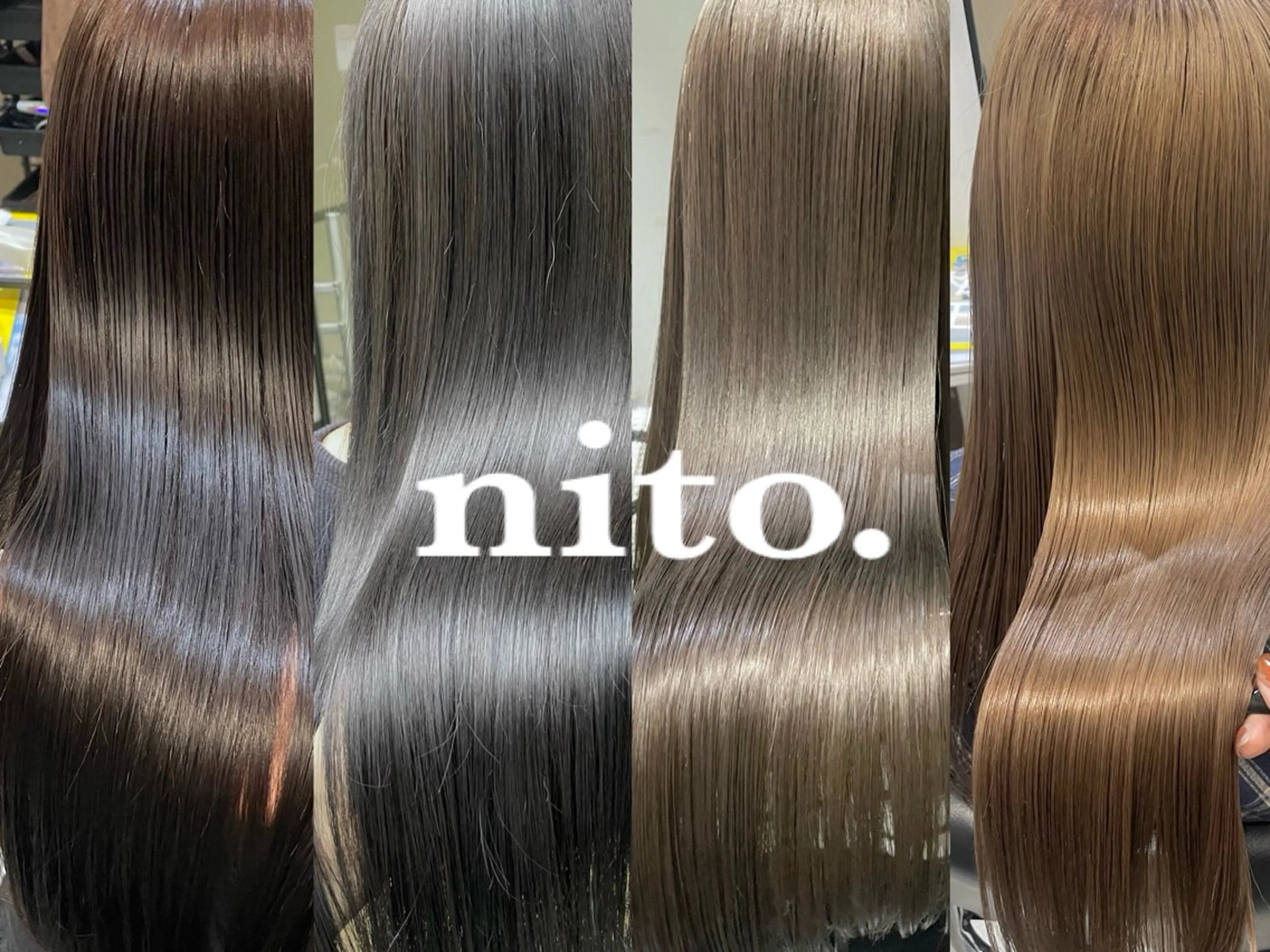 ロング カット トリートメント nito.所属・透明感カラー 🩵NATSUKIのヘアスタイル