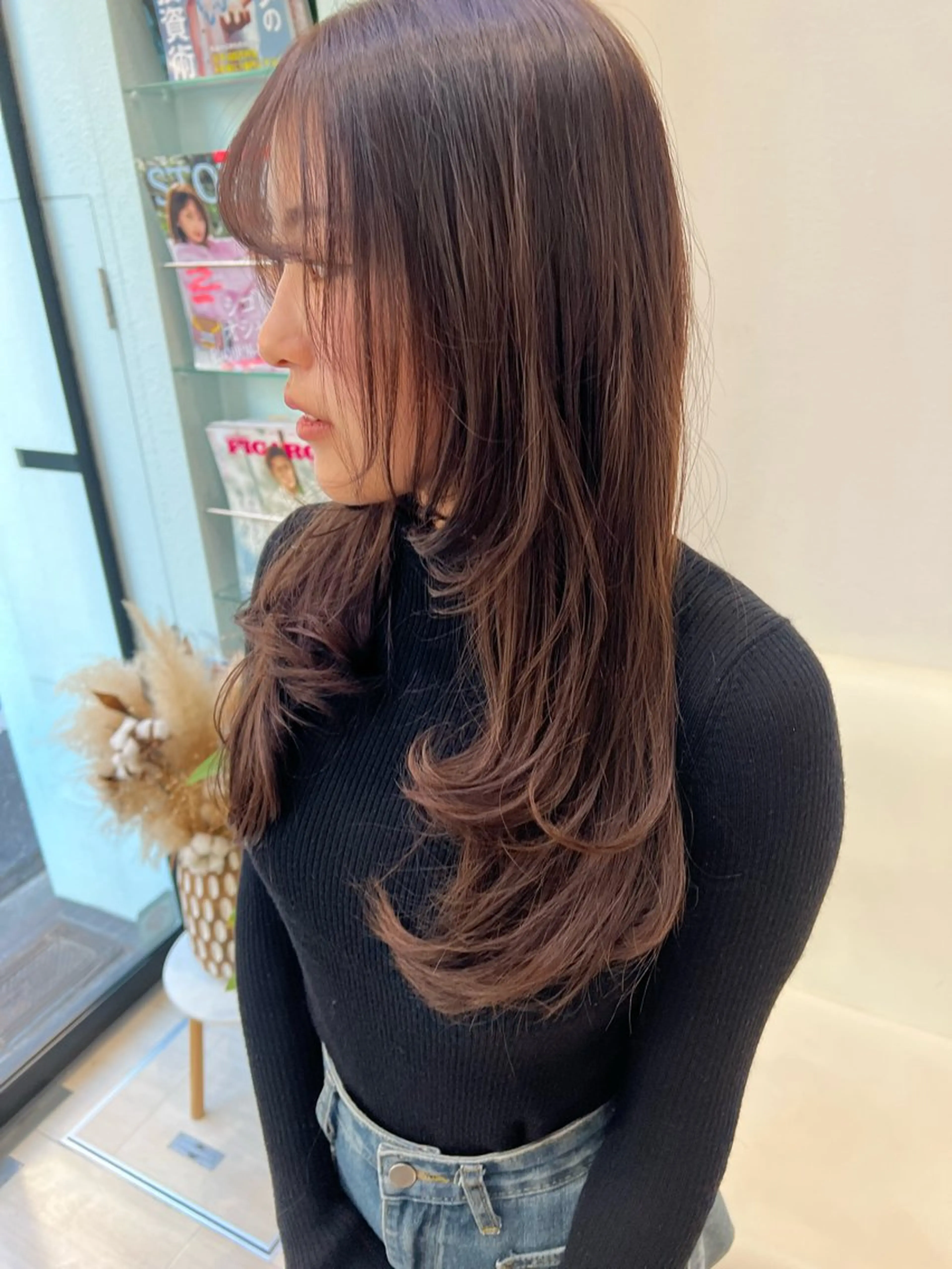 ミディアム カット 堀井 凌平のヘアスタイル