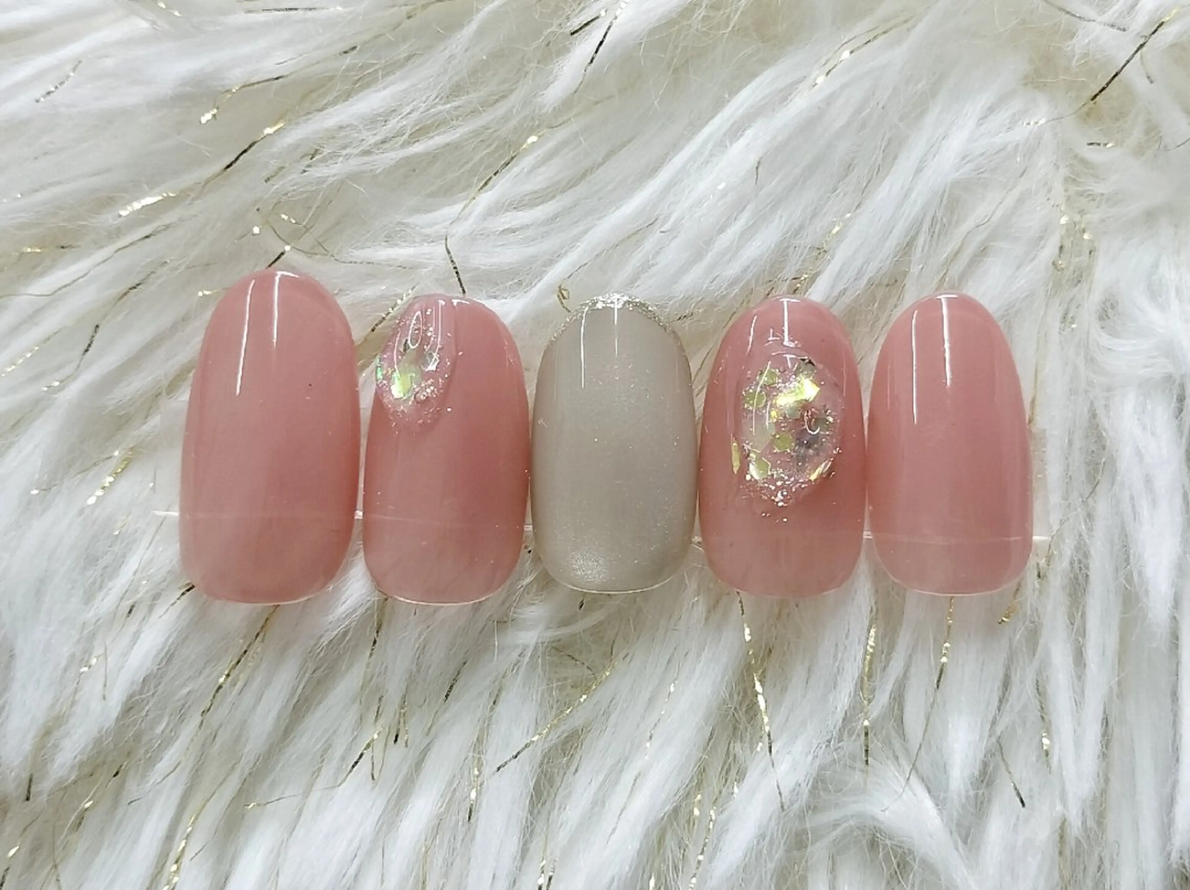 ネイル オフィスネイル ハンドネイル She by M【シーバイエム】パラジェル/ニュアンスネイル所属・She by M. Ryoukaのネイルデザイン