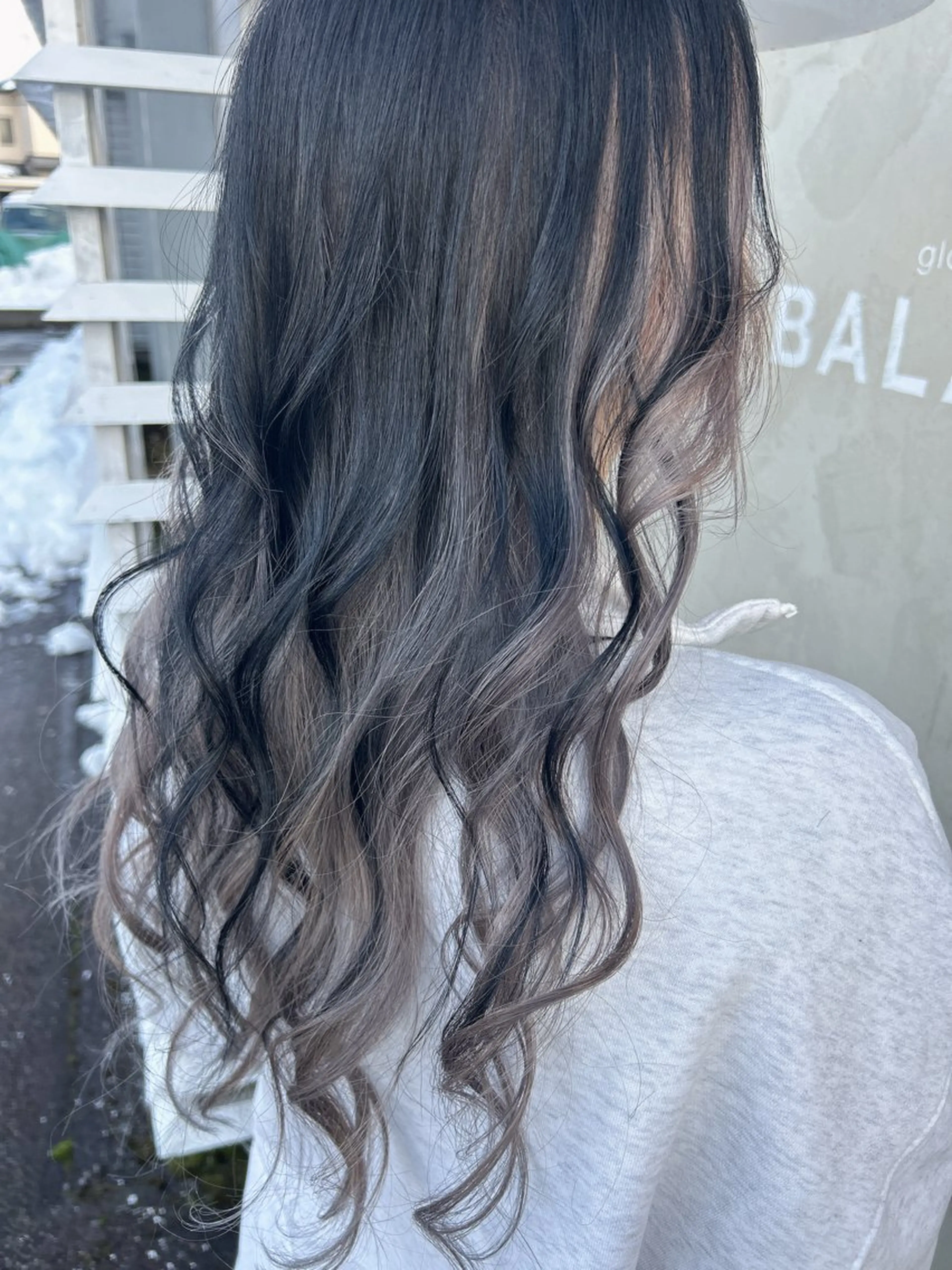 セミロング カラー カット 縮毛矯正 トリートメント 伶風/デザインカット /ボブ/透明感カラーのヘアスタイル