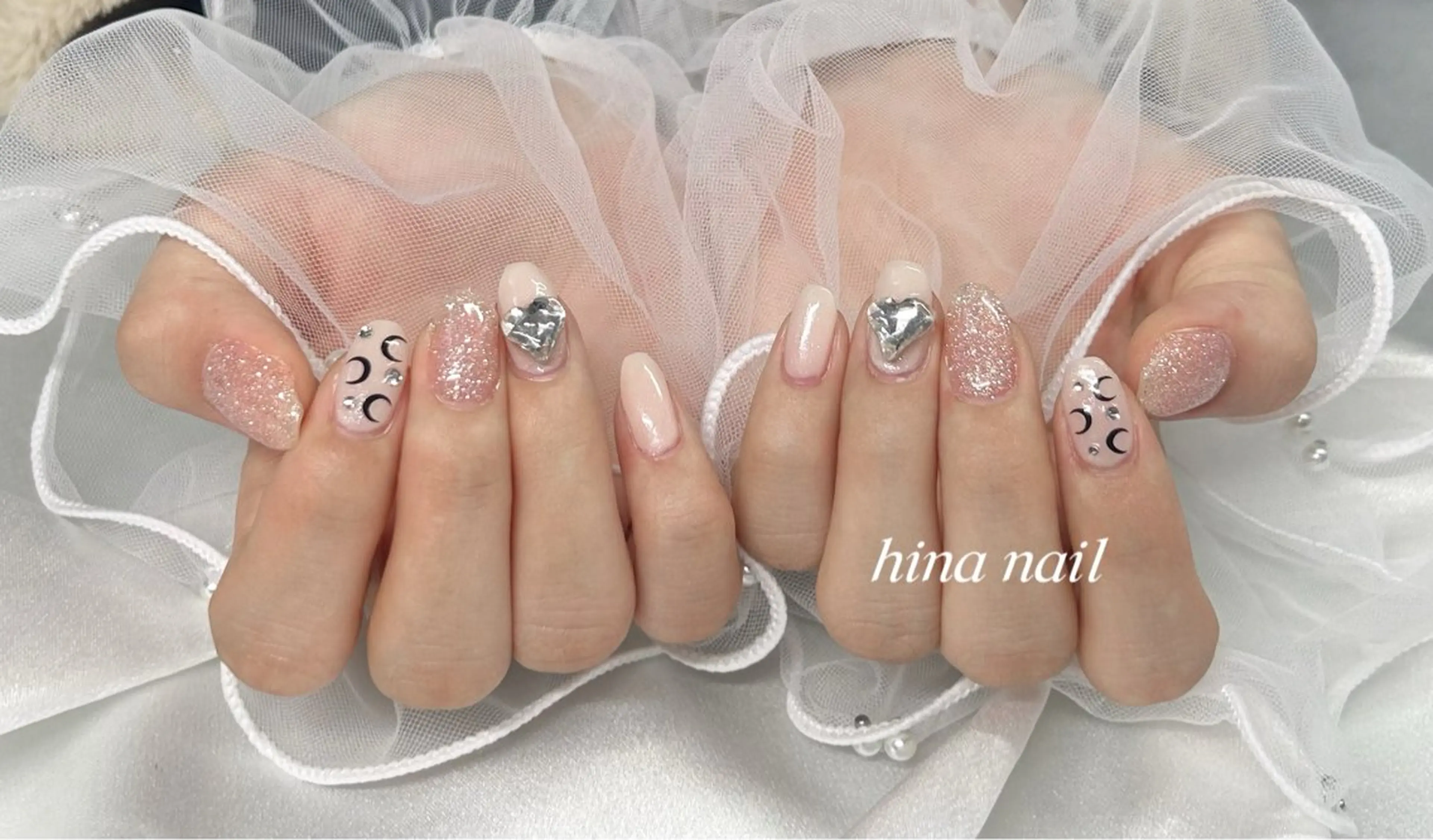 ネイル ワンホンネイル ハンドネイル Muguet nail所属・Hina nail 木場のネイルデザイン