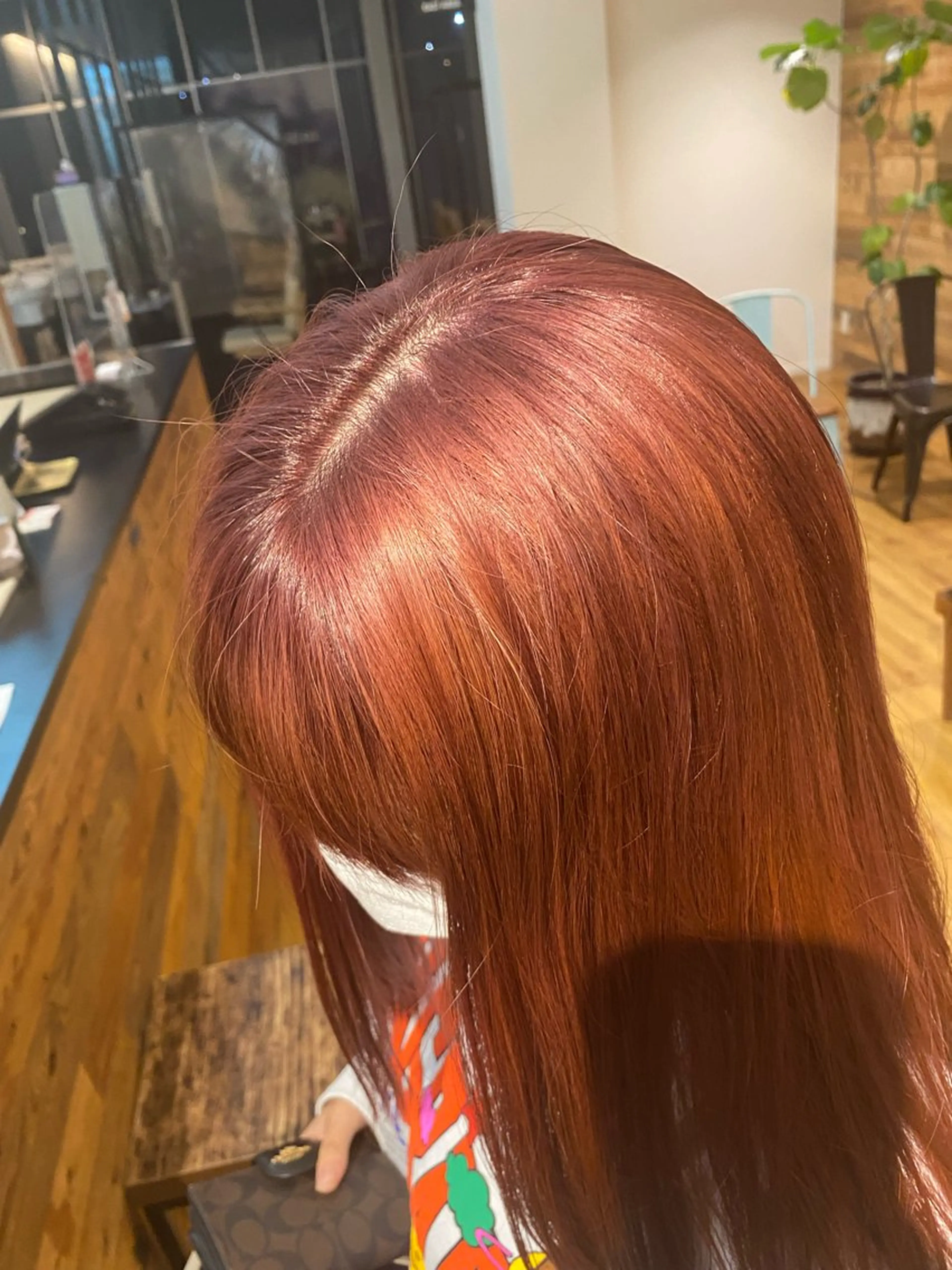 カラー ベージュカラー ピンクカラー ピンクベージュ 安藤 太一のヘアスタイル