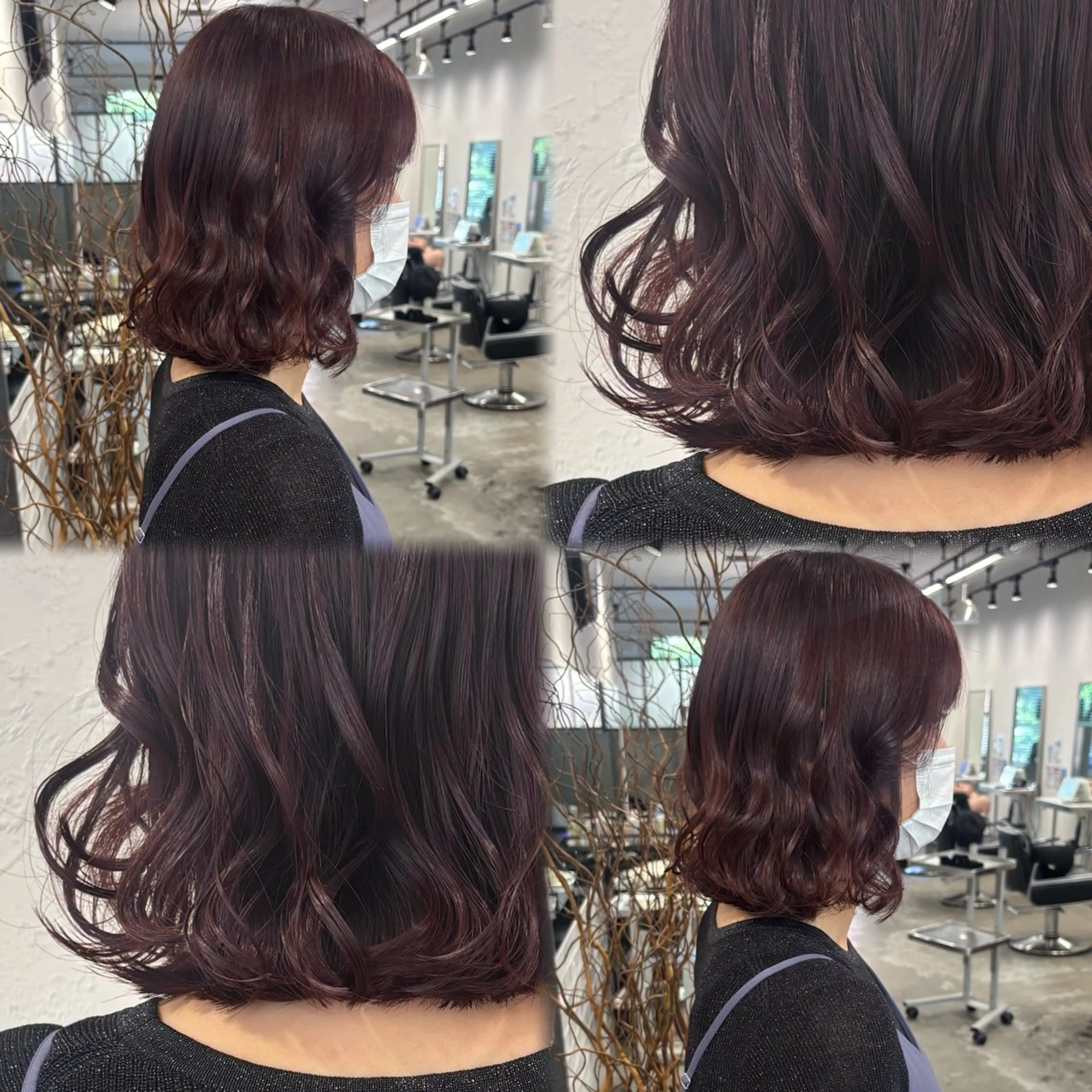 ミディアム カラー 髪質改善ストレート /暖色カラー🎀🪞のヘアスタイル