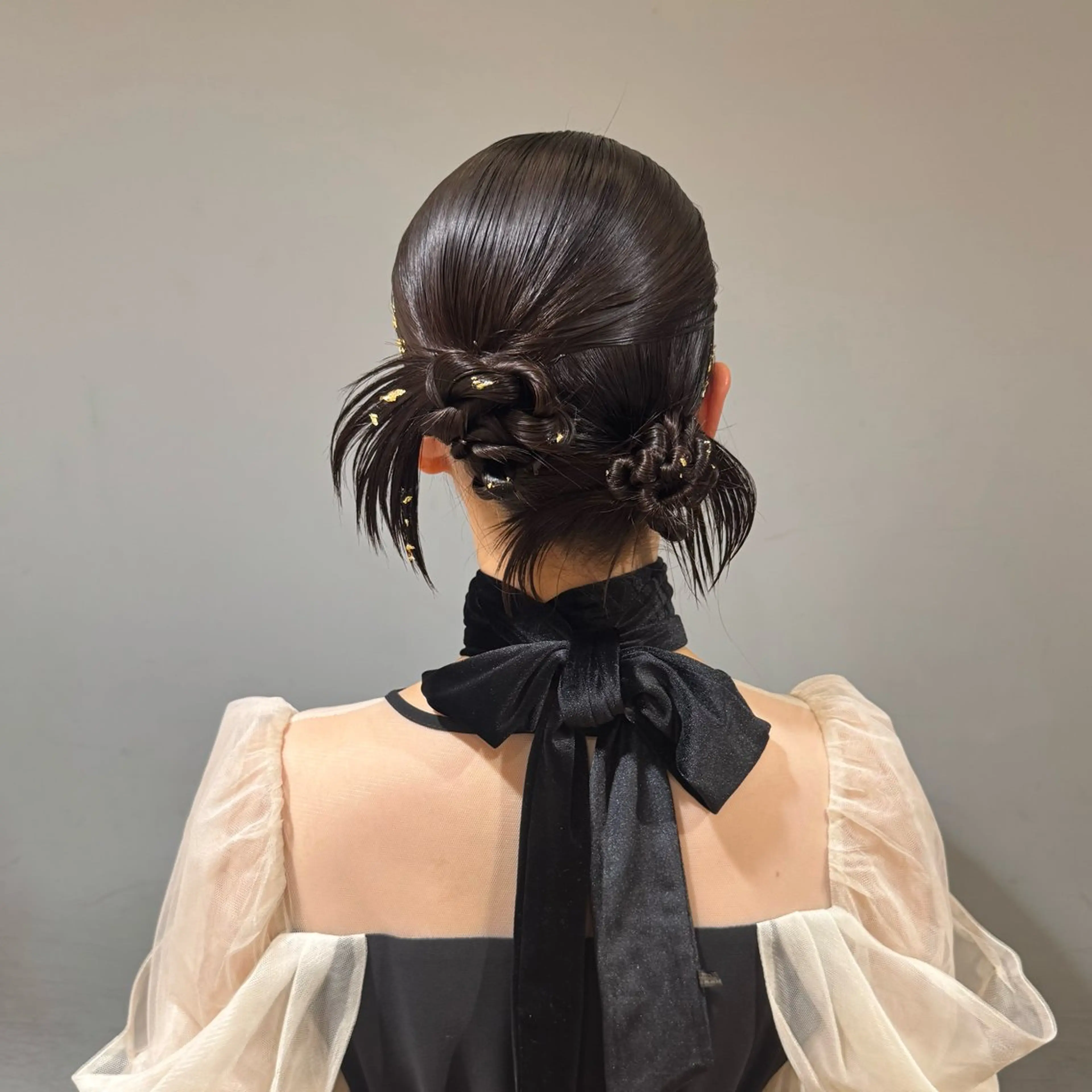 ヘアセットの写真