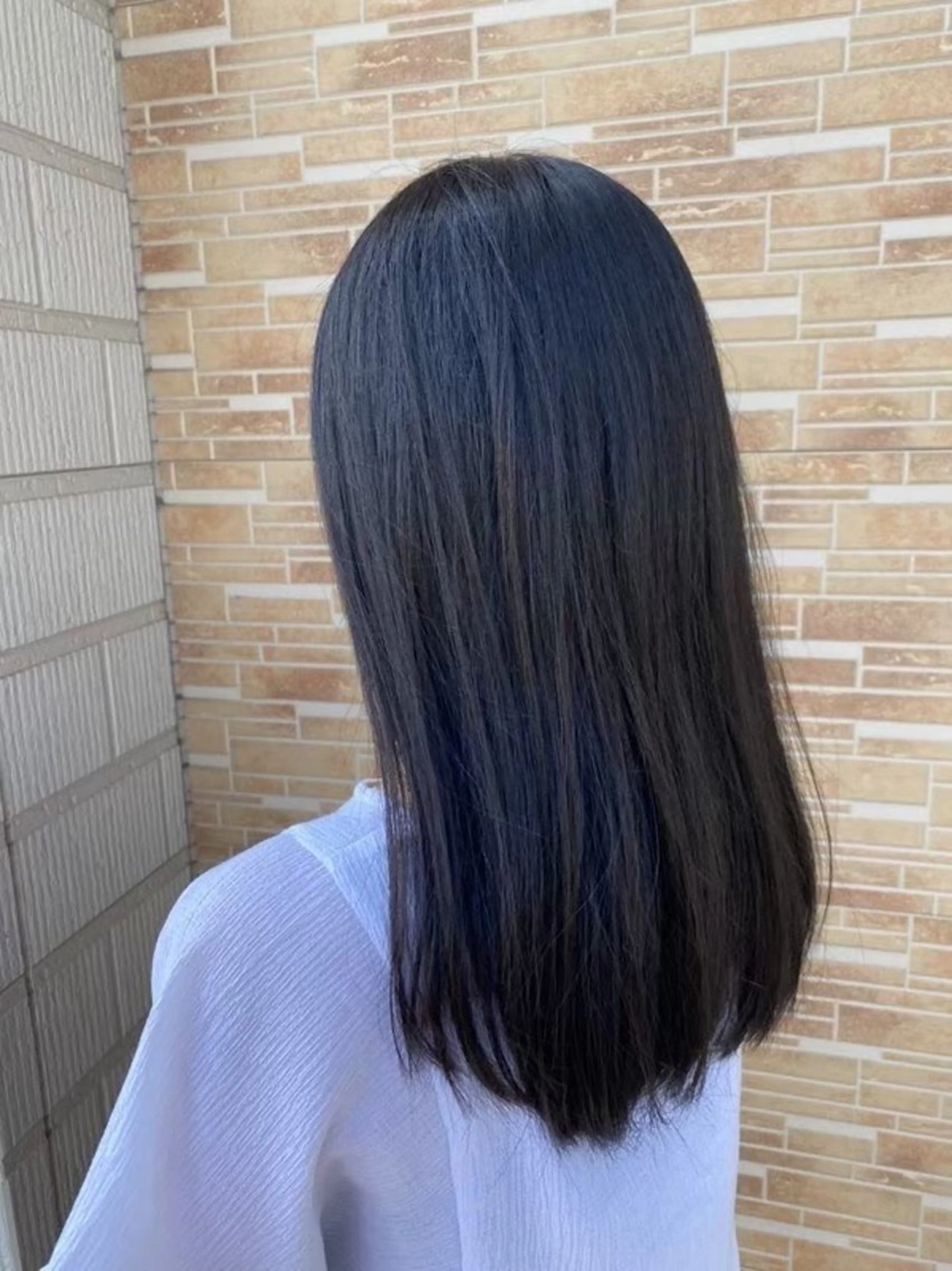 セミロング カラー パーマ カット 🤍あずみ 🤍ショート パーマのヘアスタイル