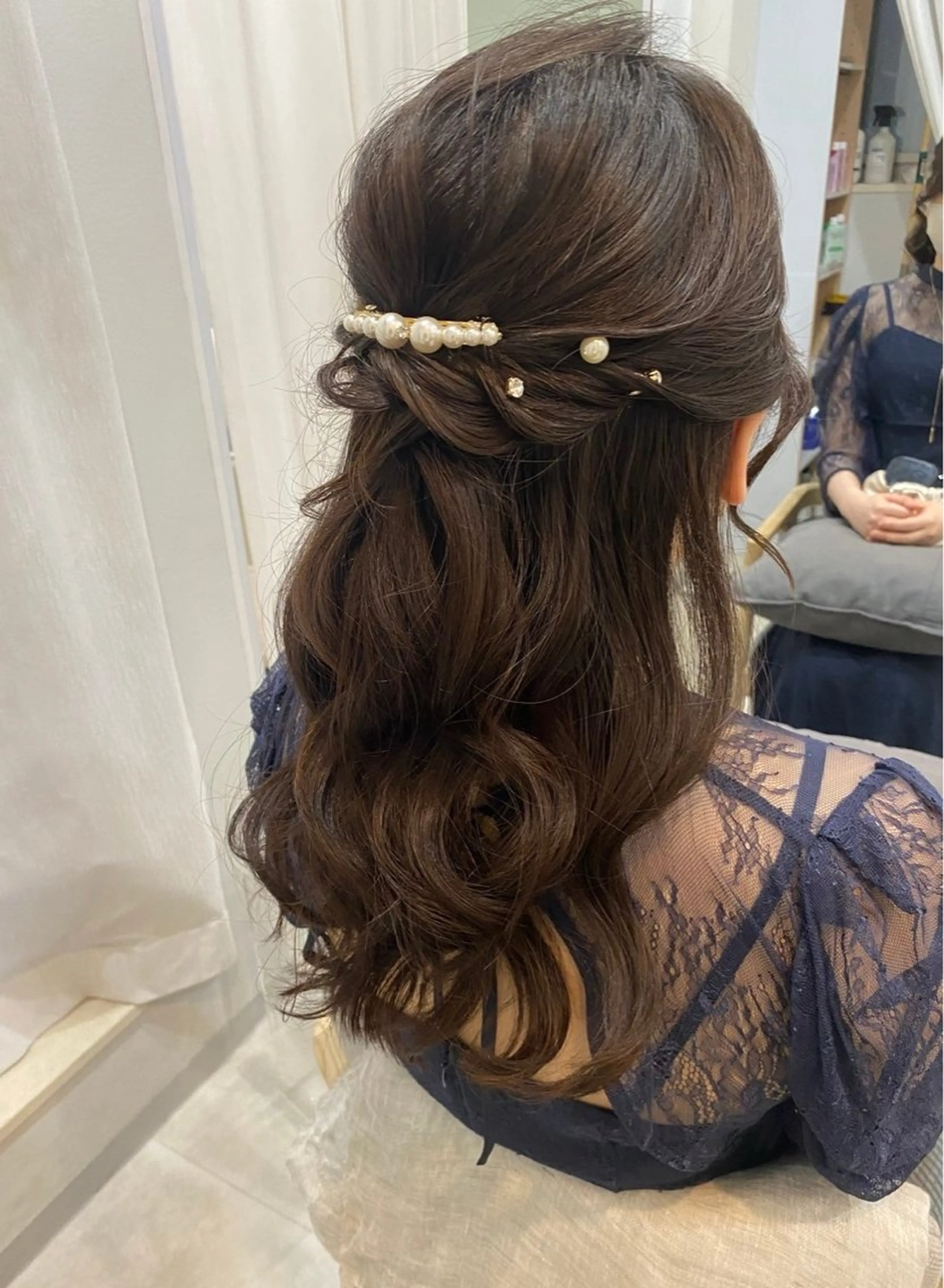 セミロング ヘアセット 銀座・有楽町 うえむーのヘアスタイル