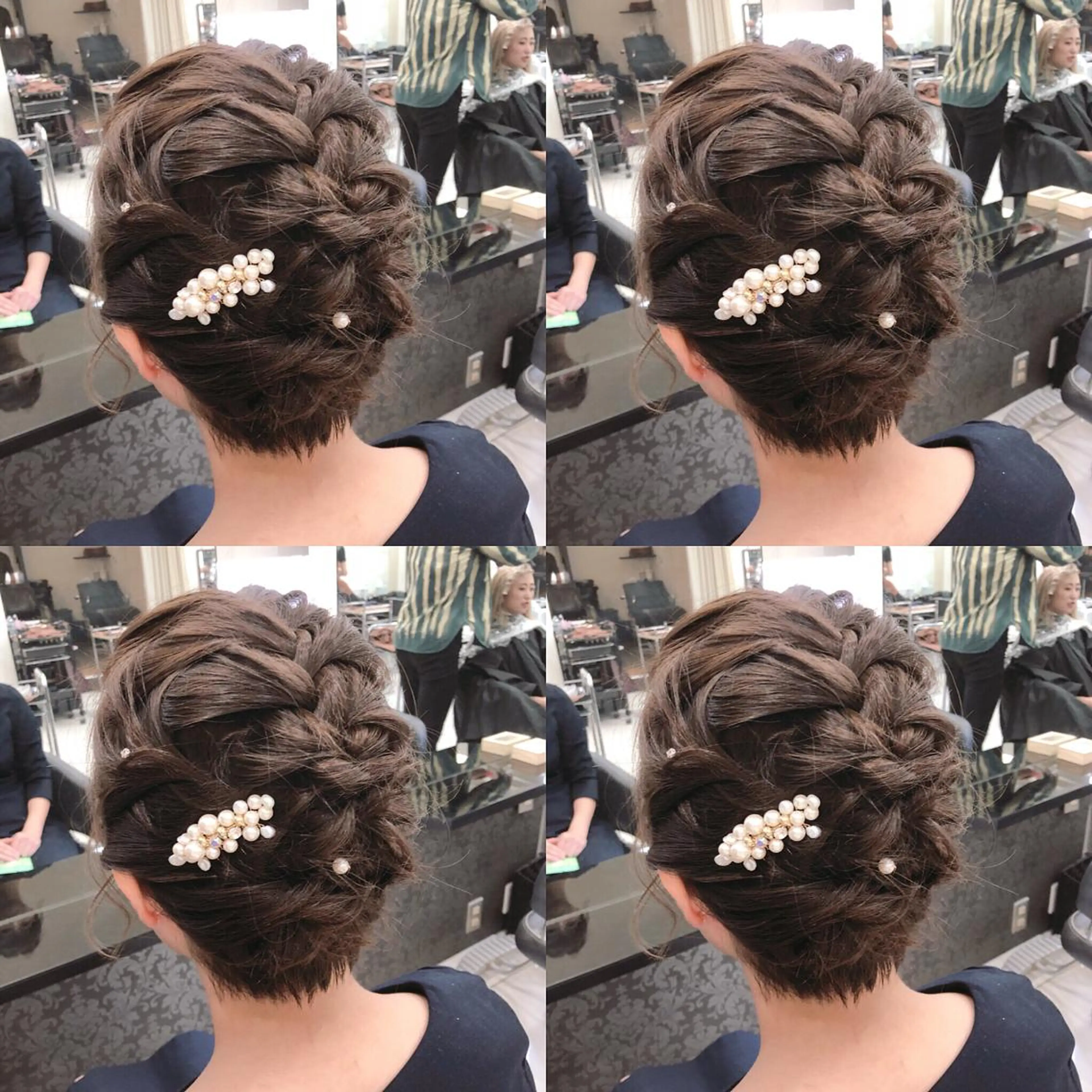 ショート ヘアアレンジ ヘアセット 🌷MAYU 🌷のヘアスタイル