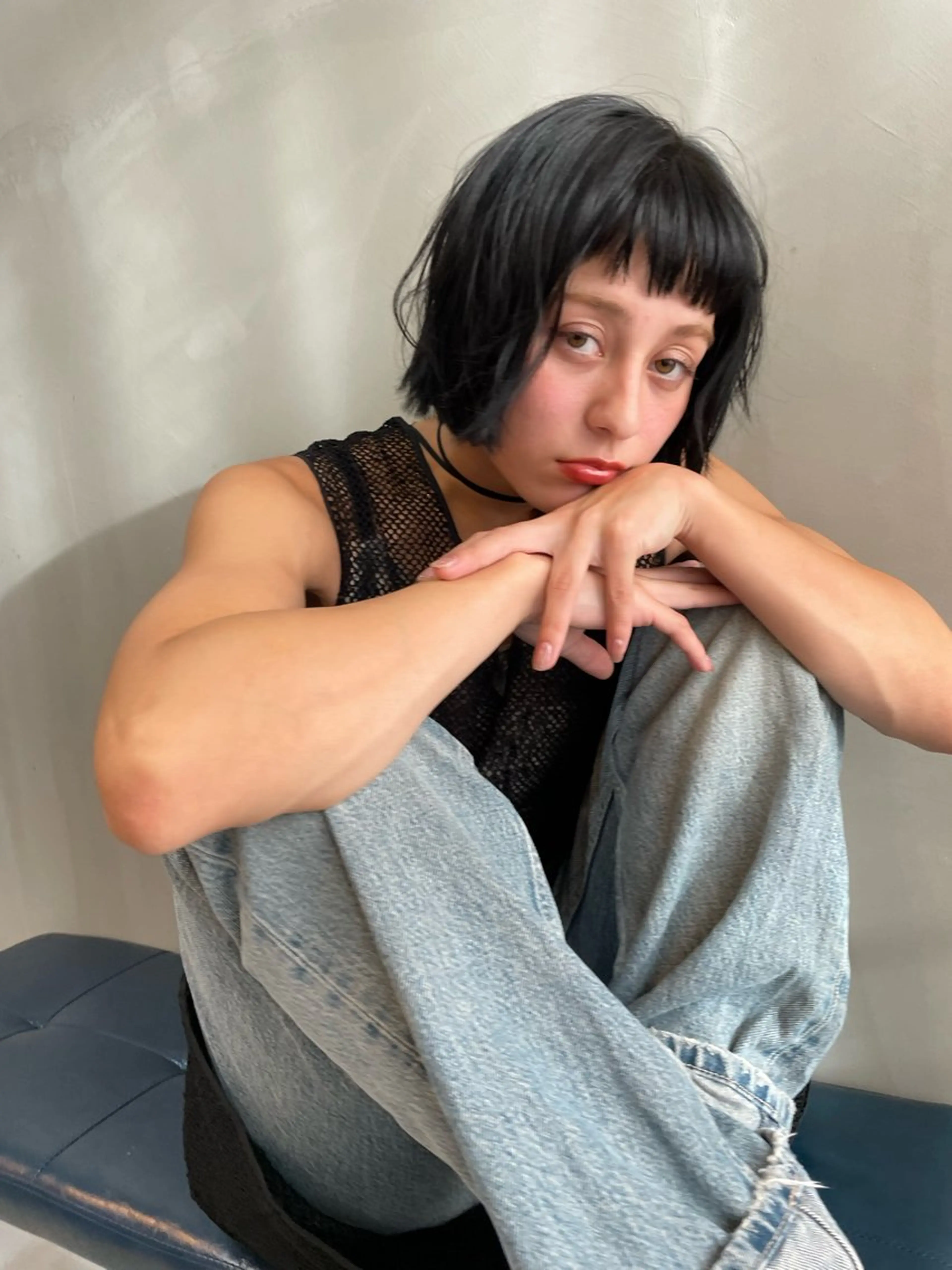 ショート カラー ショート/ボブ専門 宮脇美奈/南船場のヘアスタイル