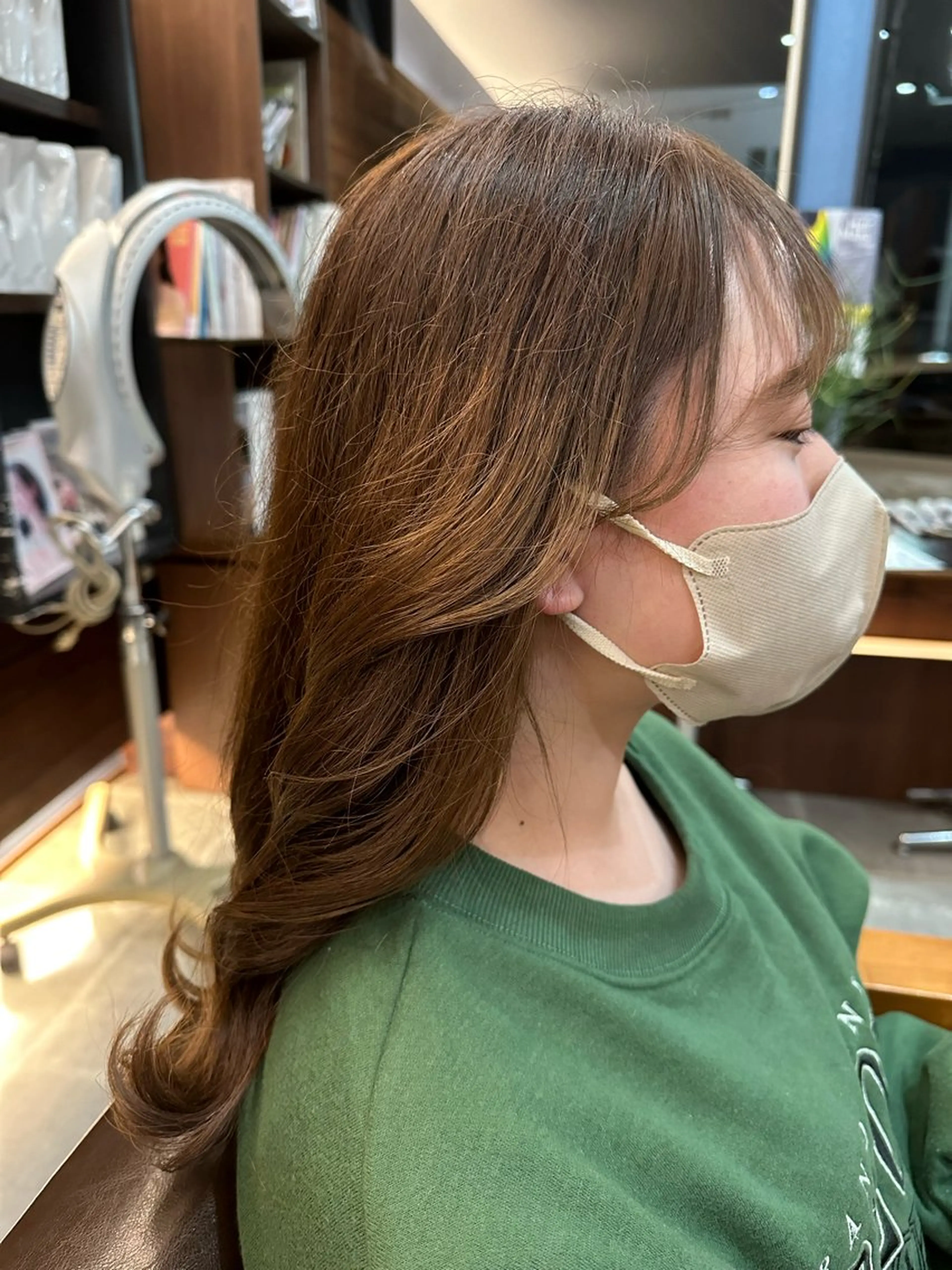 ミディアム ヘアカラー 🎀Kubu🍀 Natsumu🎀のヘアスタイル