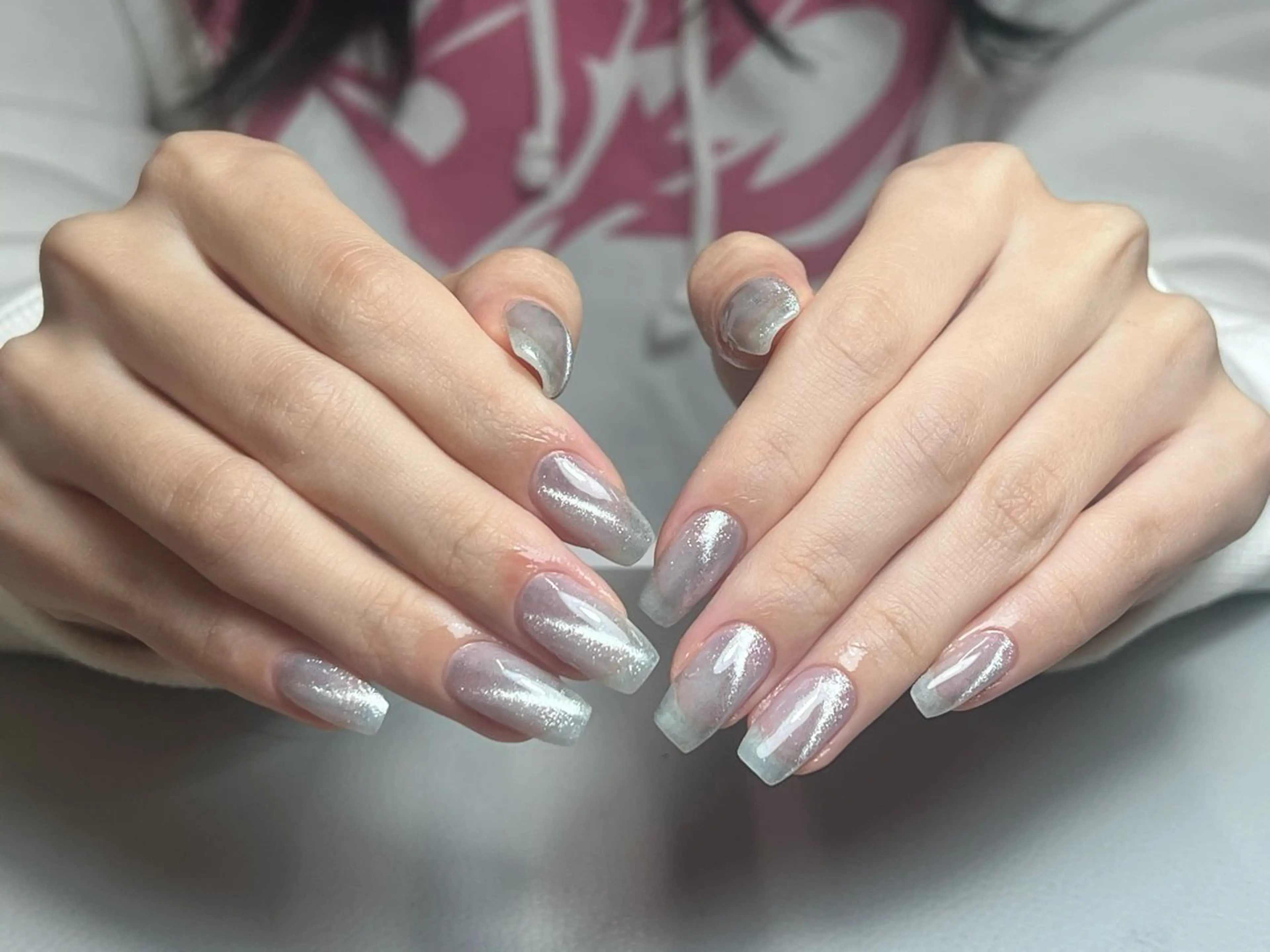 ネイル アートネイル 韓国ネイル 持ち込み ニュアンスネイル ワンカラーネイル イブ ネイリのネイルデザイン