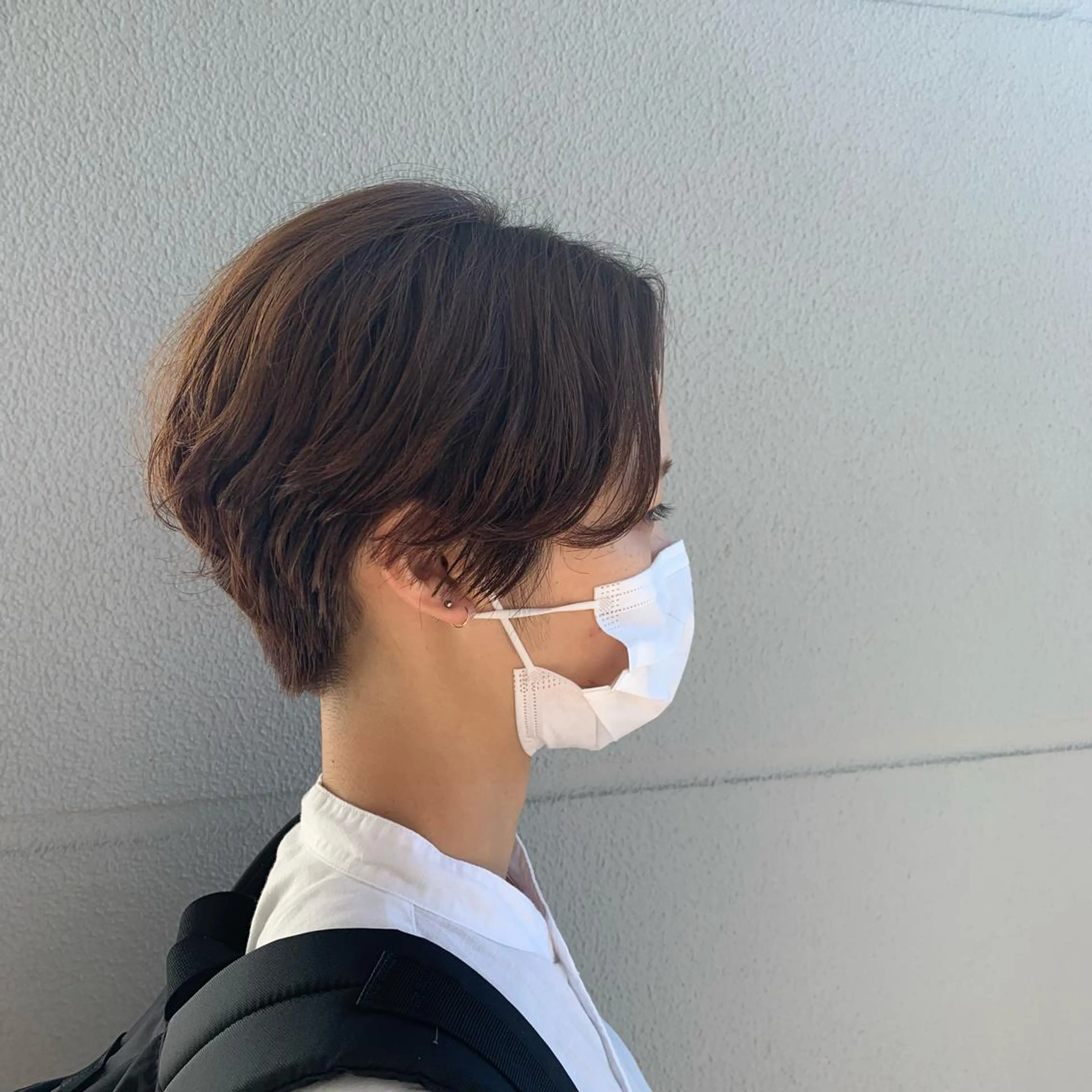 ショート ハンサムショート ショートヘア 佐々木 優衣のヘアスタイル