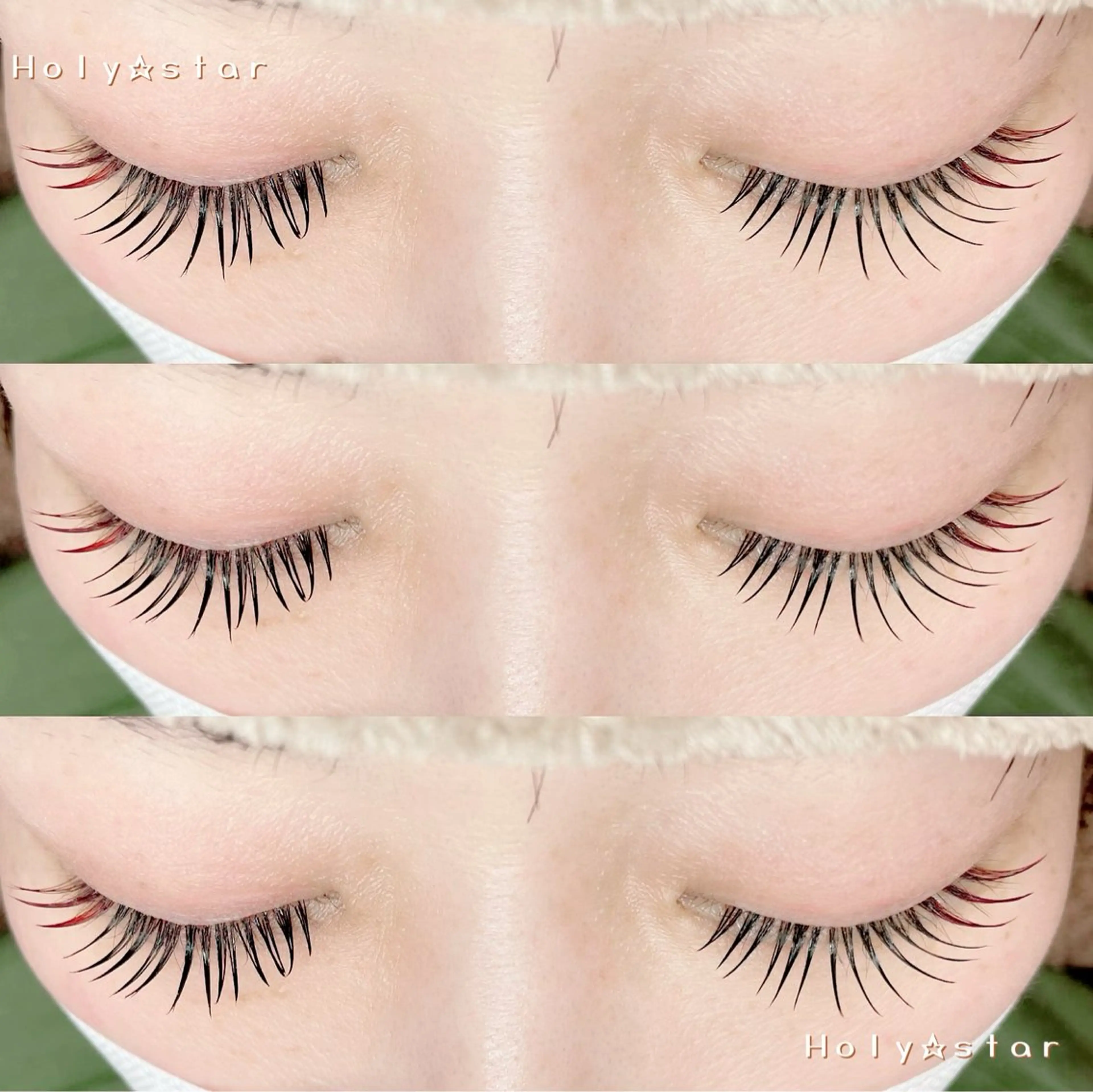 マツエク・マツパ Jカール Holy☆star 【ホーリースター】のマツエク・マツパデザイン