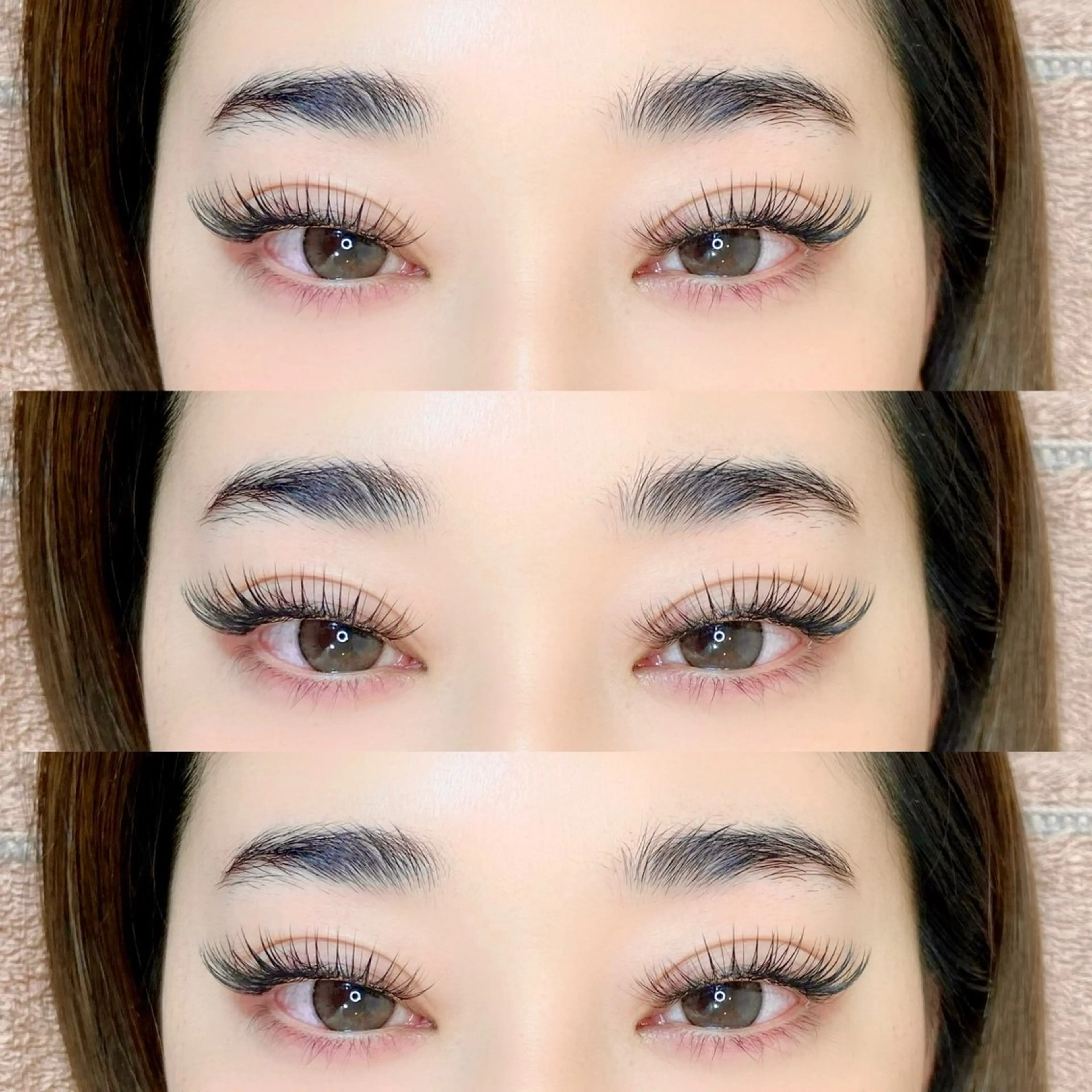 マツエク・マツパ ボリュームラッシュ カットスタジオピエロ所属・若江岩田マツエク SUNのマツエク・マツパデザイン