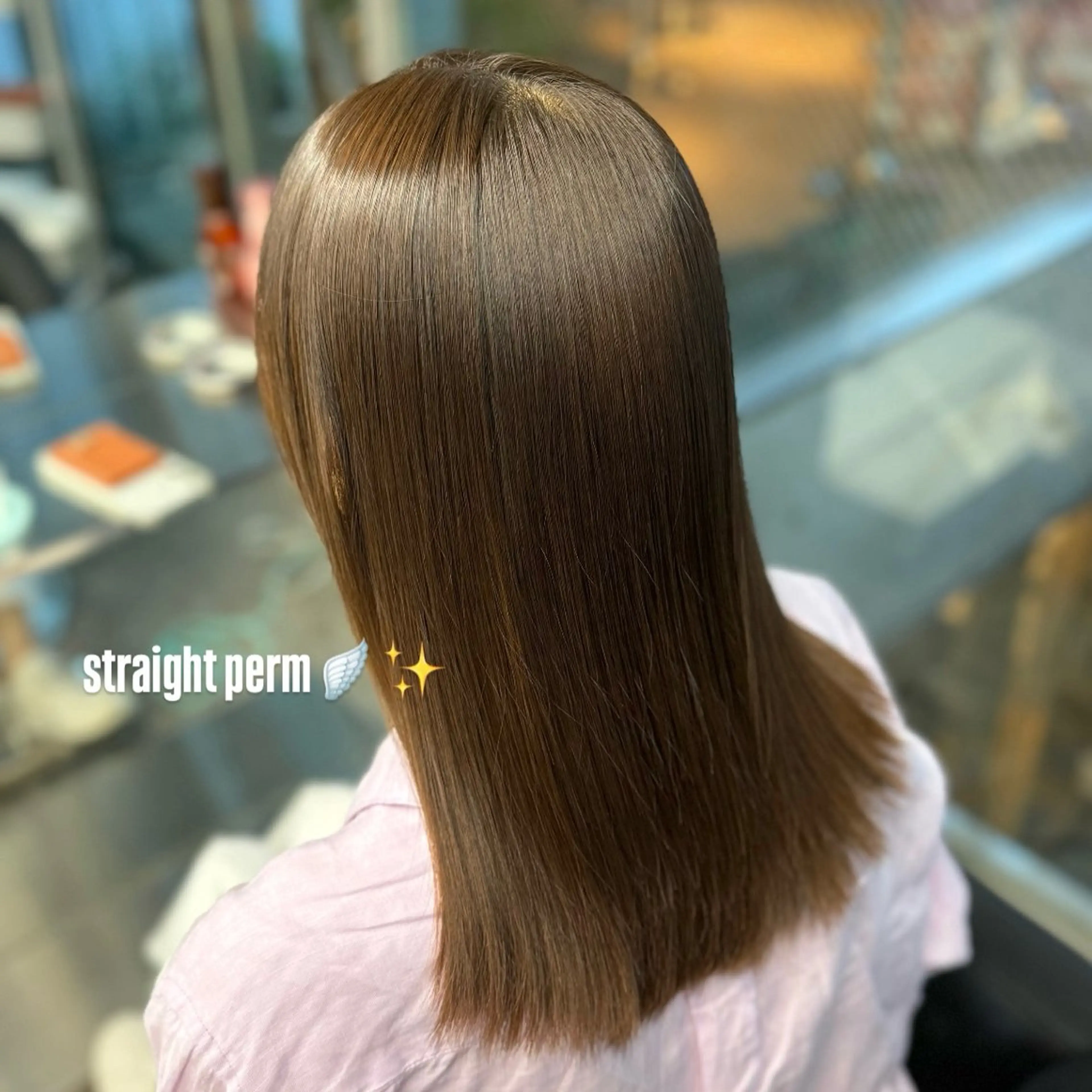 2回目限定⟡.·ストレートパーマ➕3stepトリートメント🍀✨の写真
