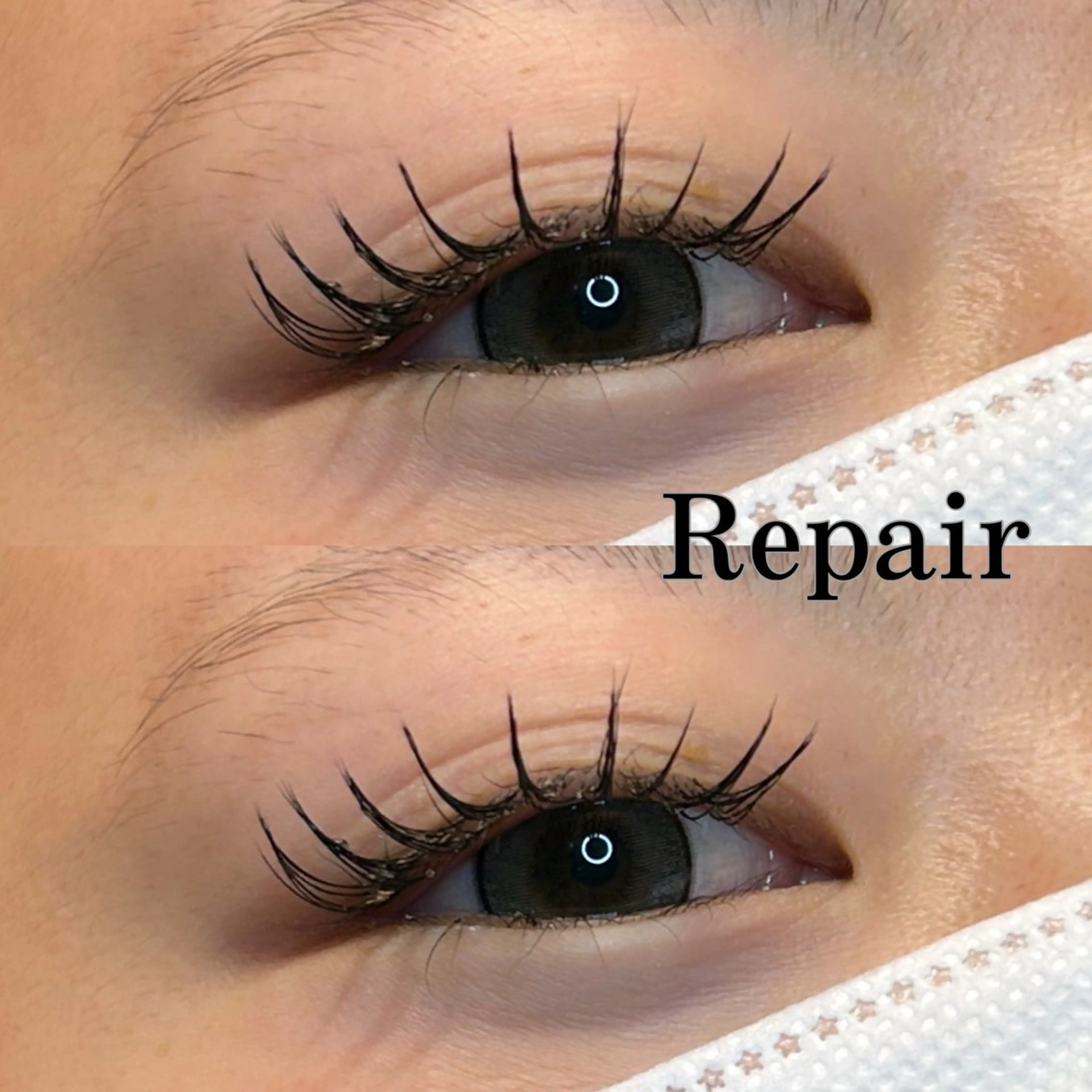 マツエク・マツパ マツエク Yuina まつパモデル募集🩶のマツエク・マツパデザイン