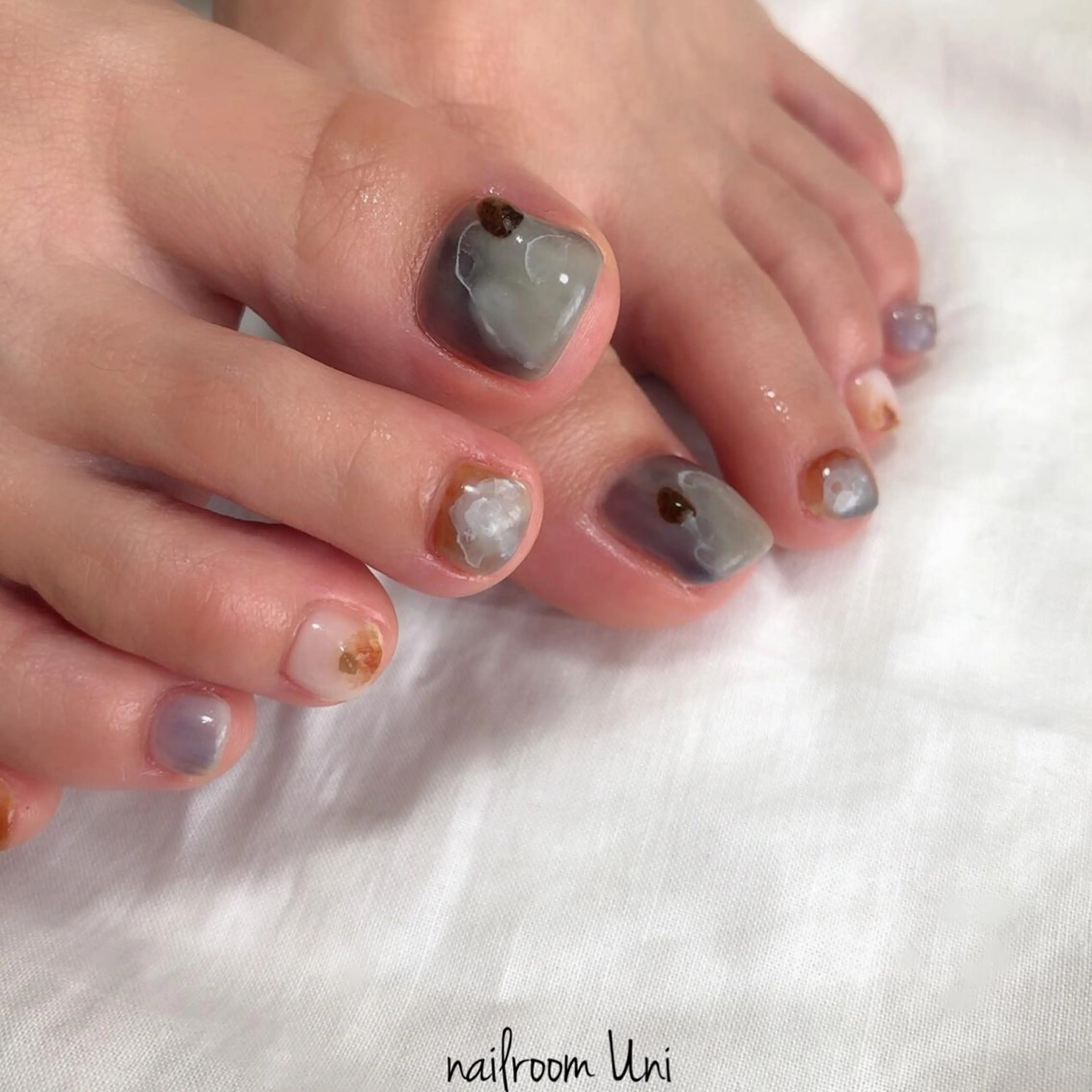 ネイル フットネイル lilbondir. chiharuのネイルデザイン