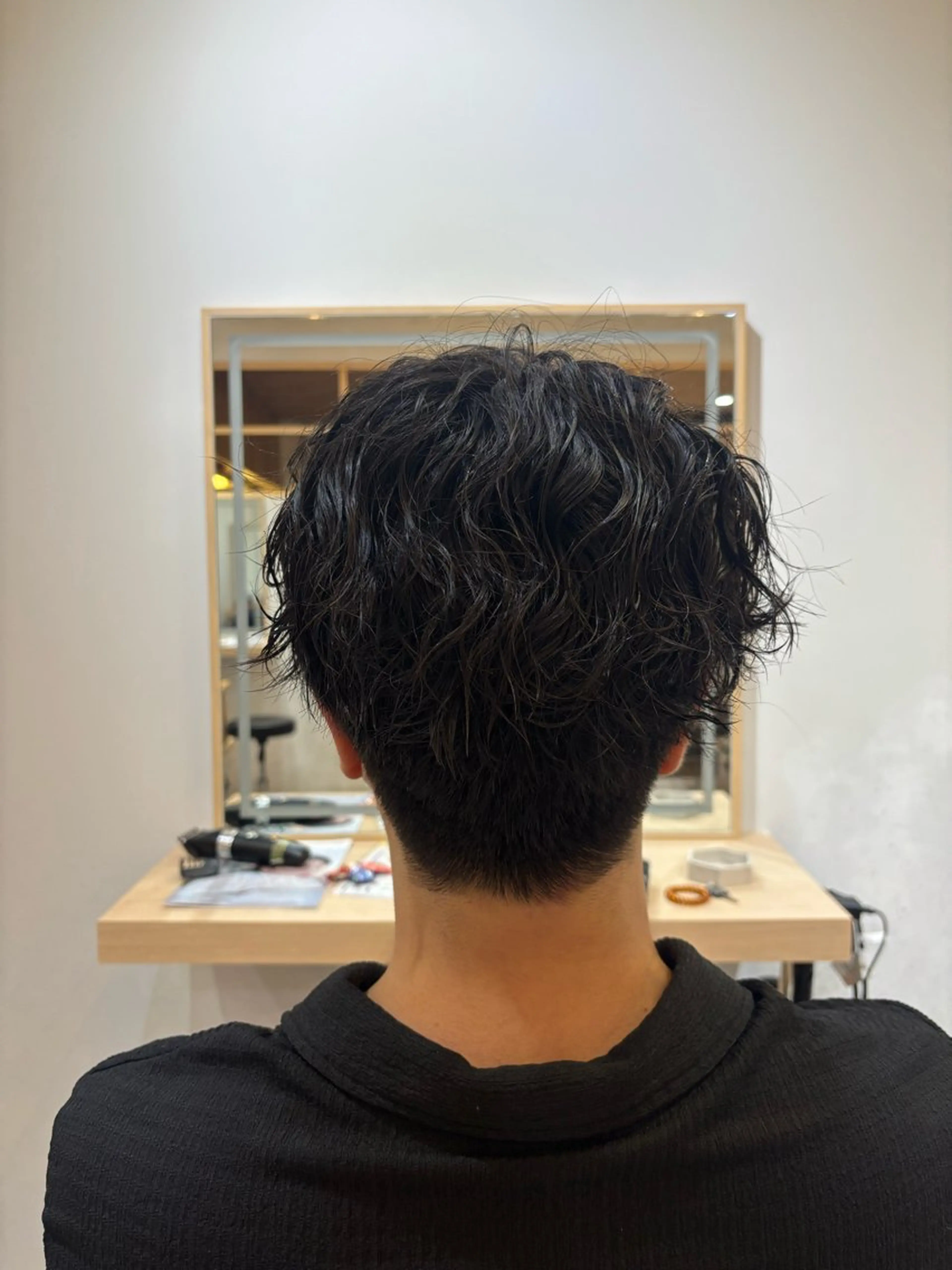 パーマ メンズ little×kuruku 銀座2号店 【リトルクルク】所属・🗽うる艶/メンズ Yui🗽🗺️のヘアスタイル