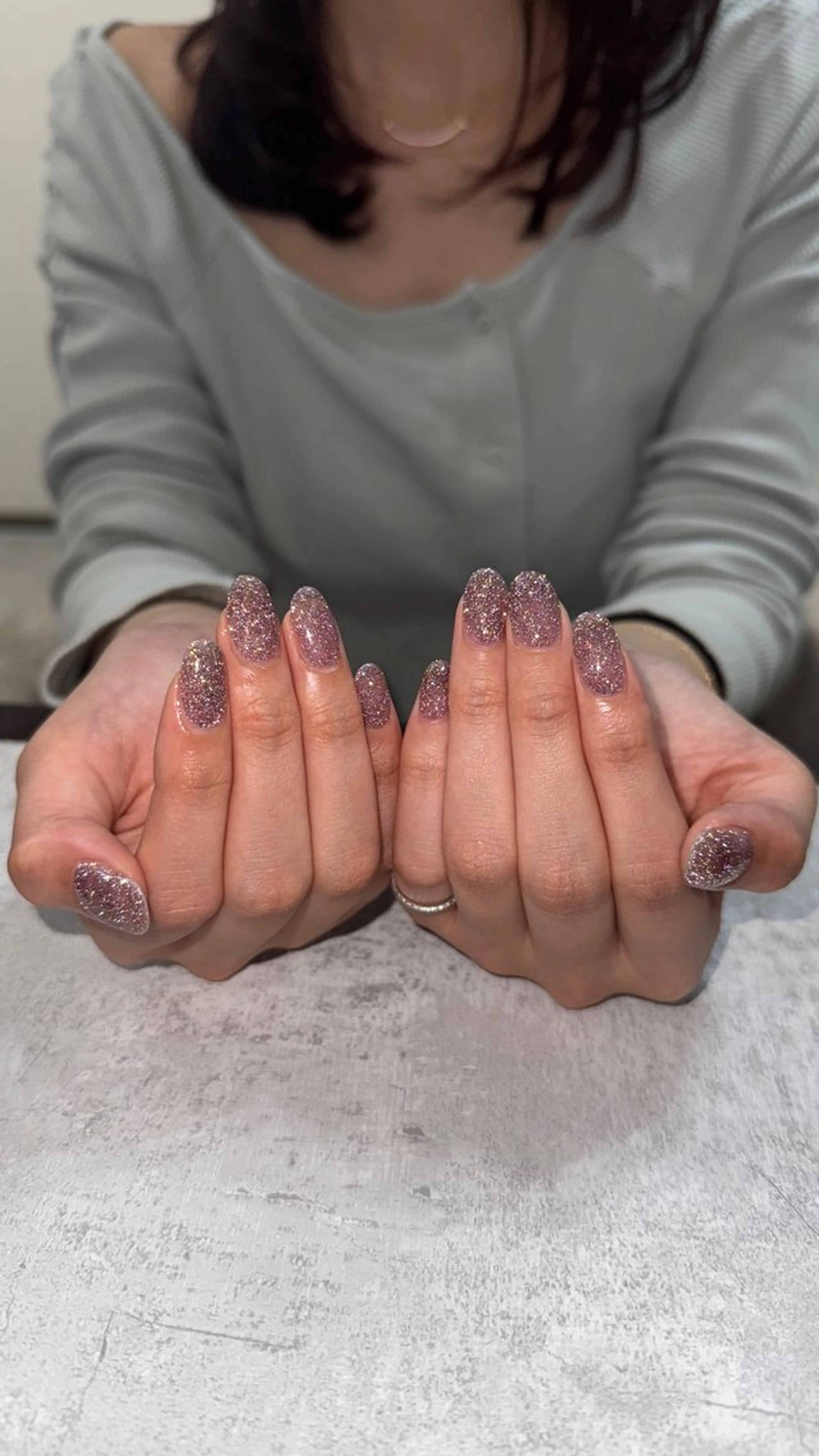 ネイル フラッシュネイル ラメ(グリッター) 中目黒 Suzukiのネイルデザイン