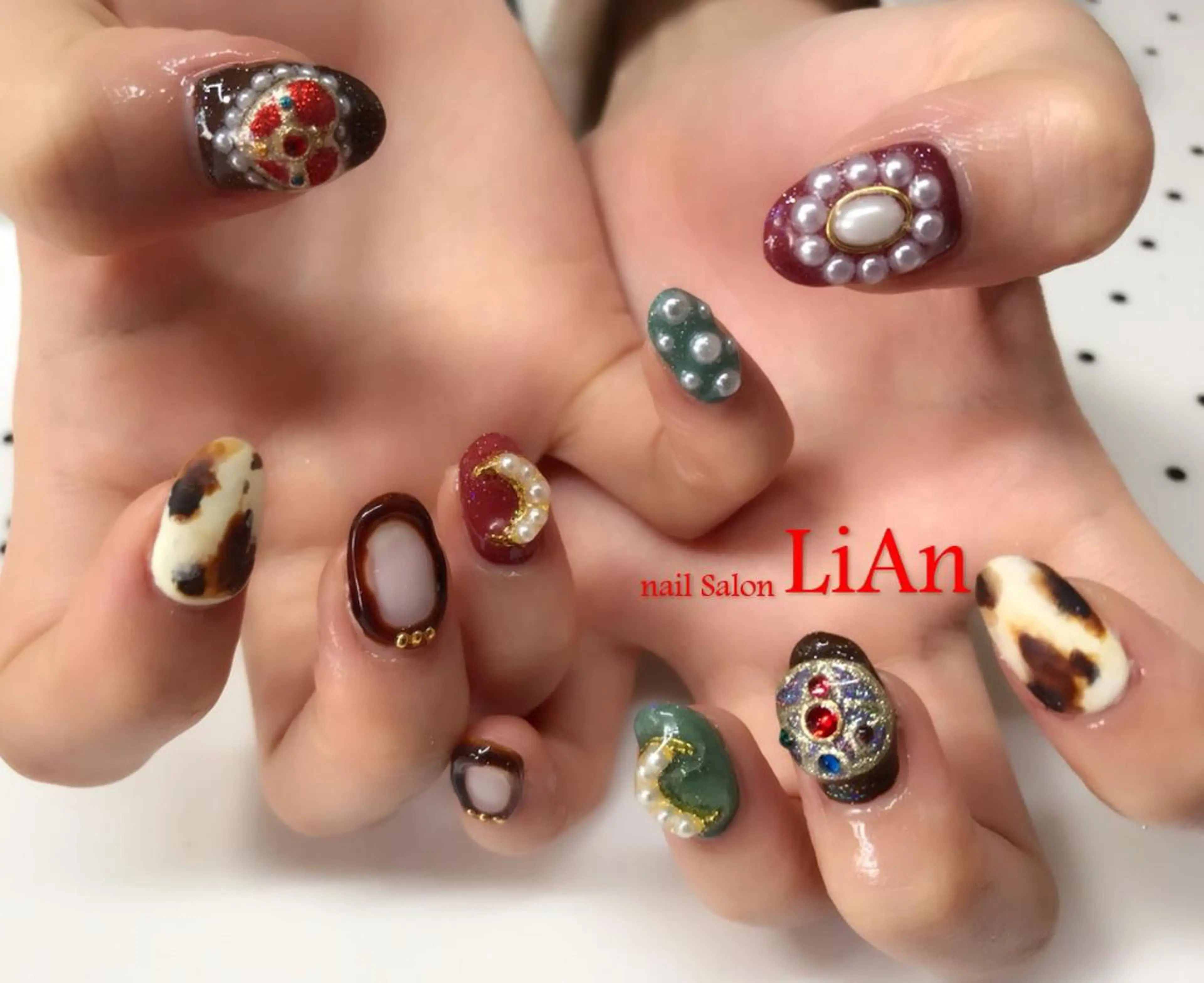ネイル 持ち込み NailSalon LiAnのネイルデザイン