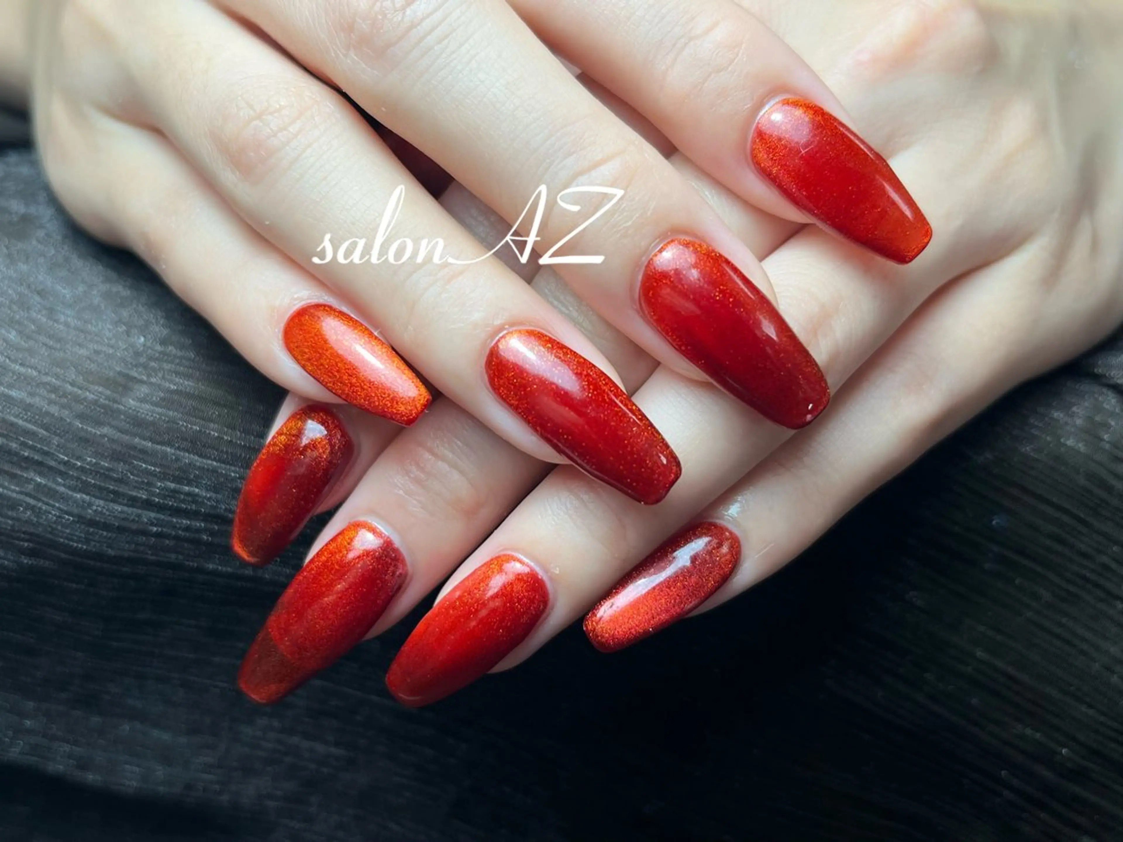 ネイル 長さ出し フットネイル フレンチネイル マグネットネイル ニュアンスネイル ハンドネイル salon AZのネイルデザイン