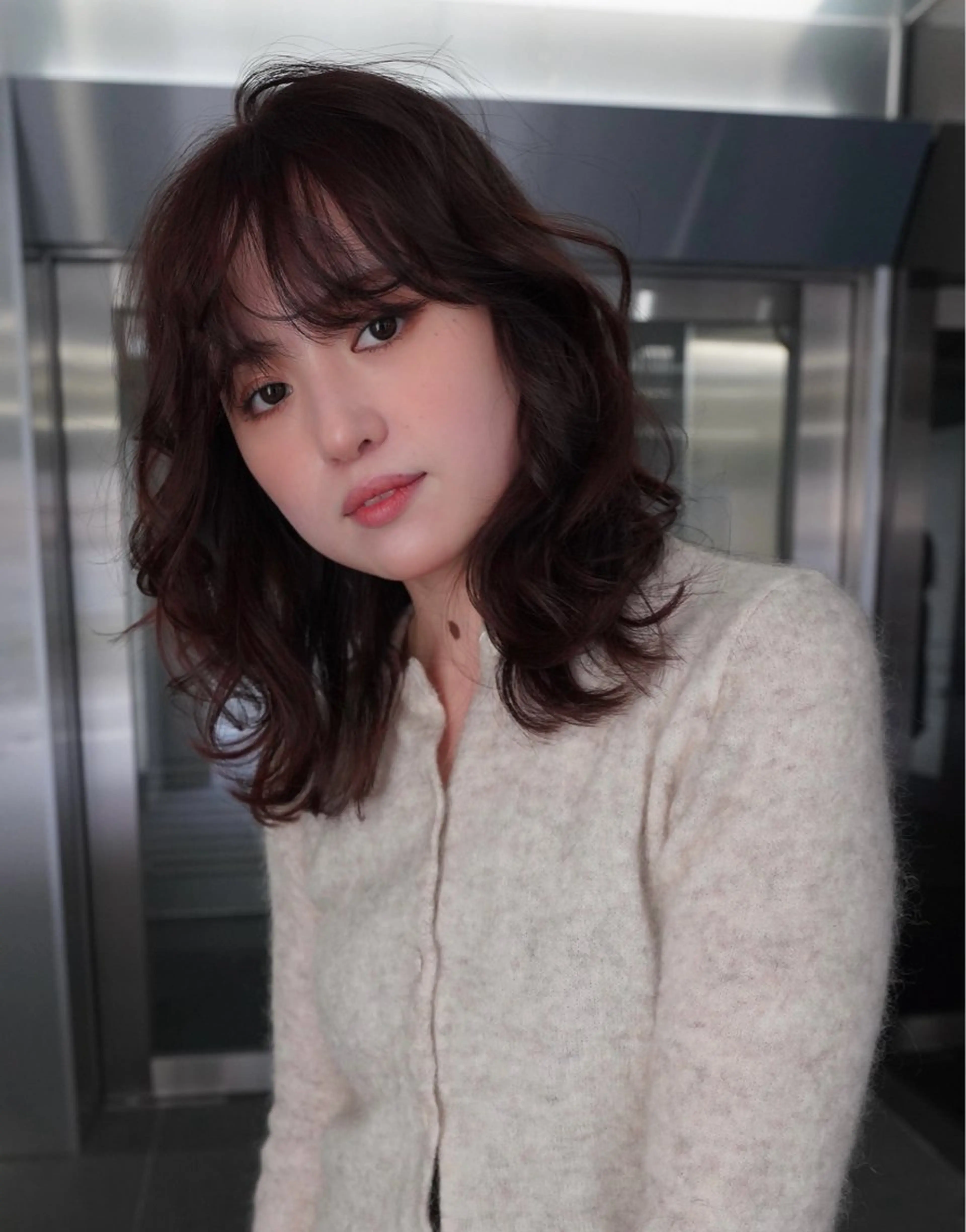 🪽うる艶カラー＋カット＋TOKIO TR🪽¥12000→8500の写真