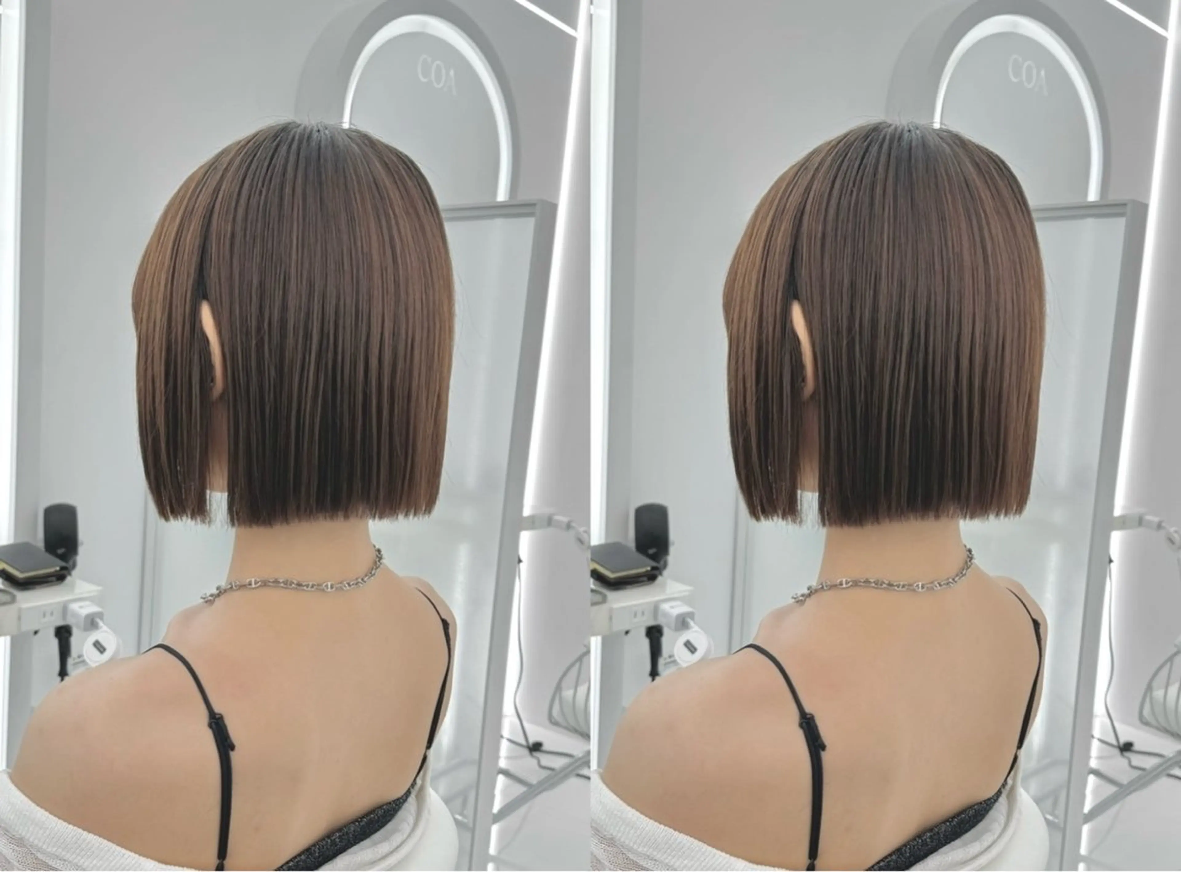 ショート ボブ  /顔周り COAGINZA日向のヘアスタイル