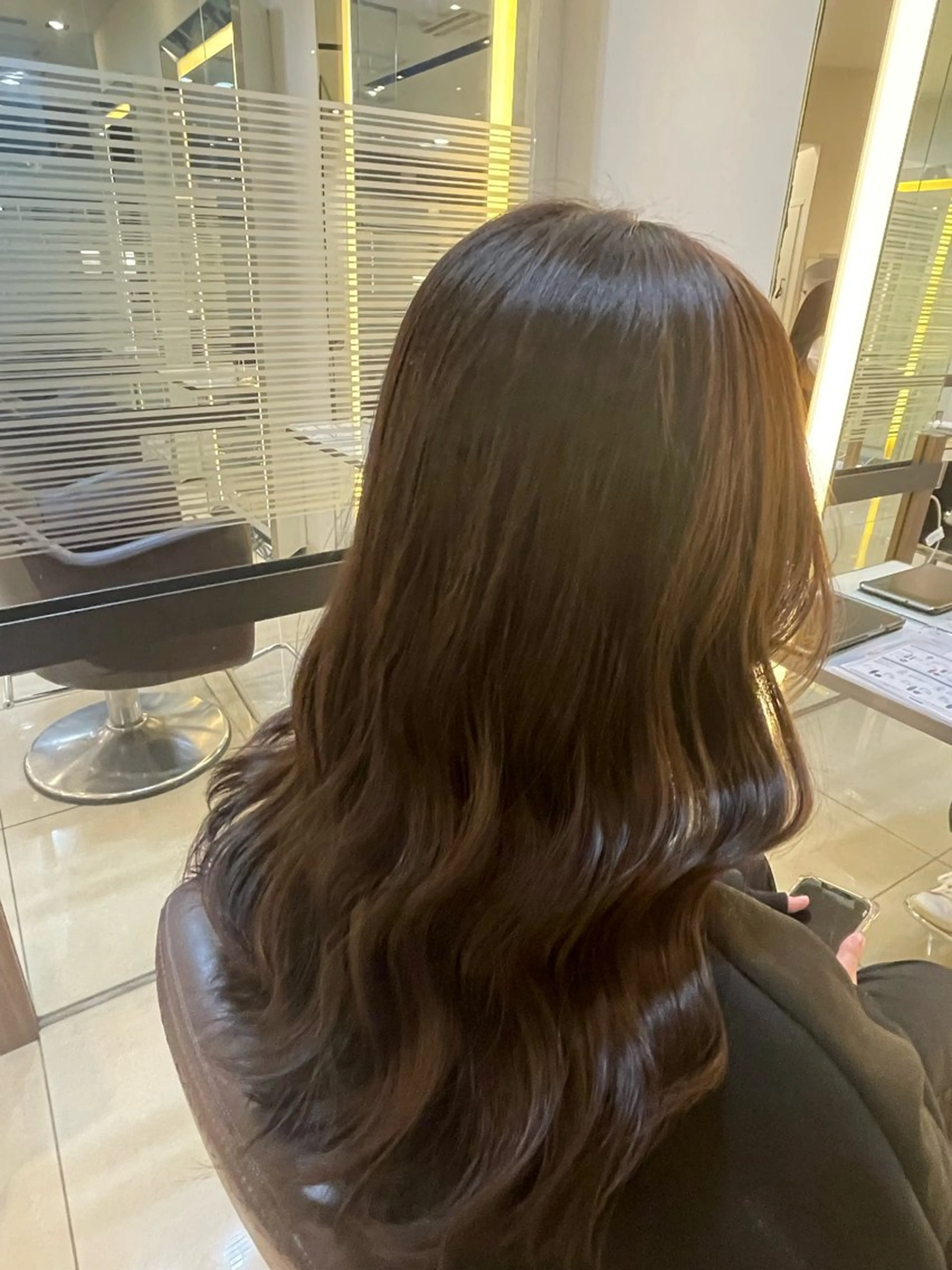 ロング カラー 辻野 光希のヘアスタイル