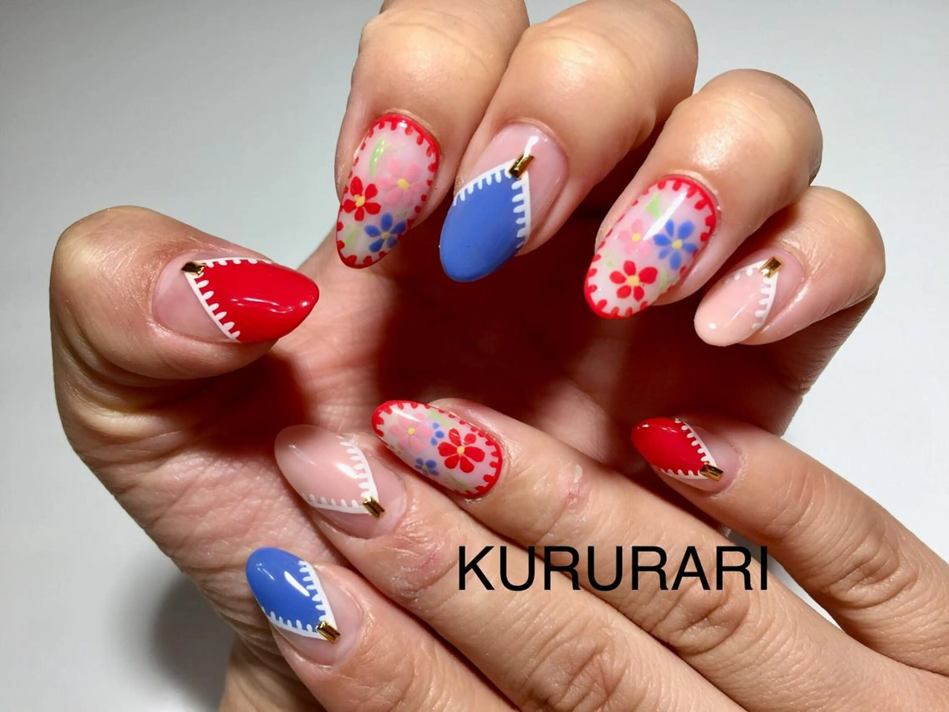 ネイル アートネイル ジェルネイル KURURARI NAILのネイルデザイン