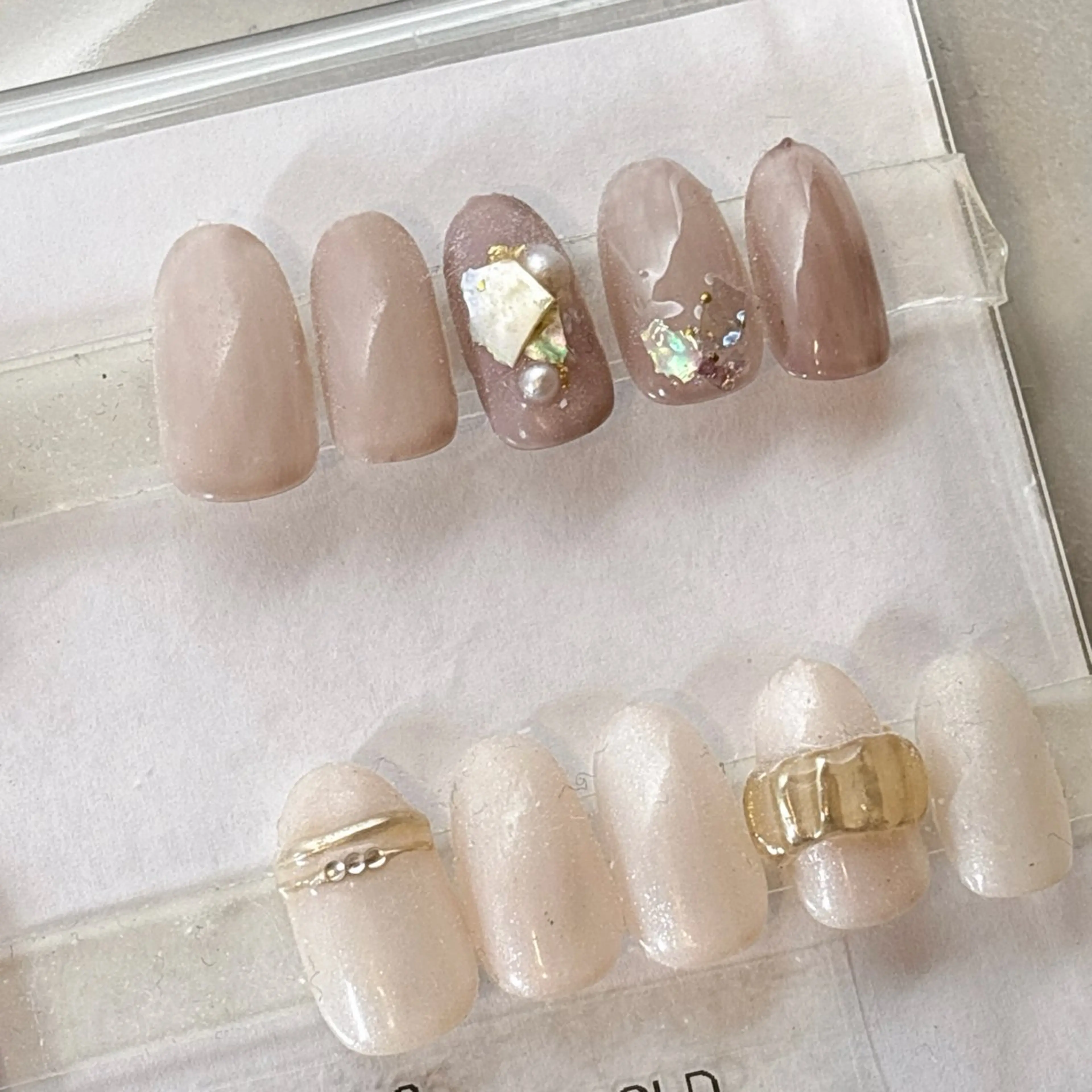 【ハンド】アートorパーツ2本(オフなし)の写真