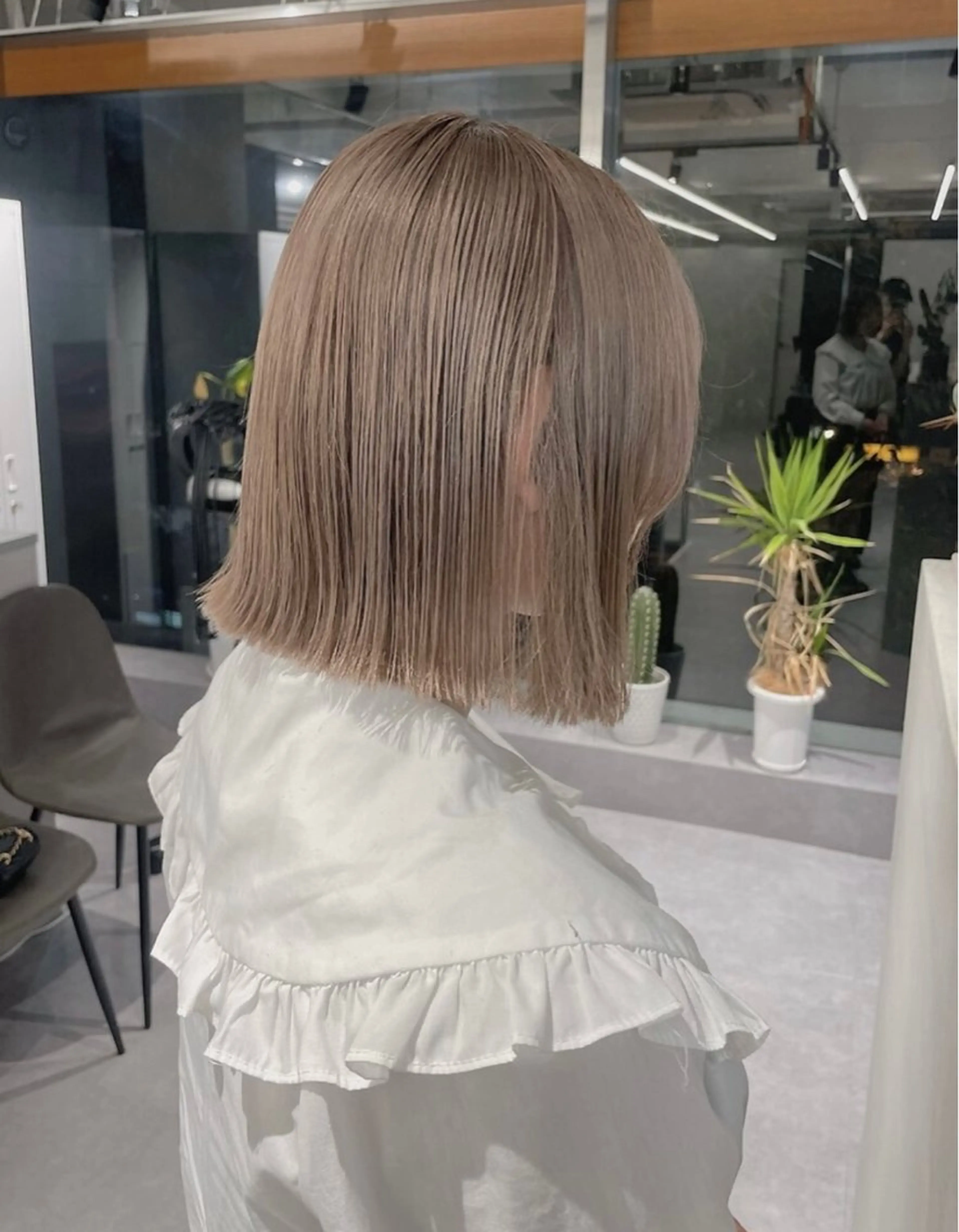 ショート カラー 心斎橋・北堀江 Bunt@のヘアスタイル