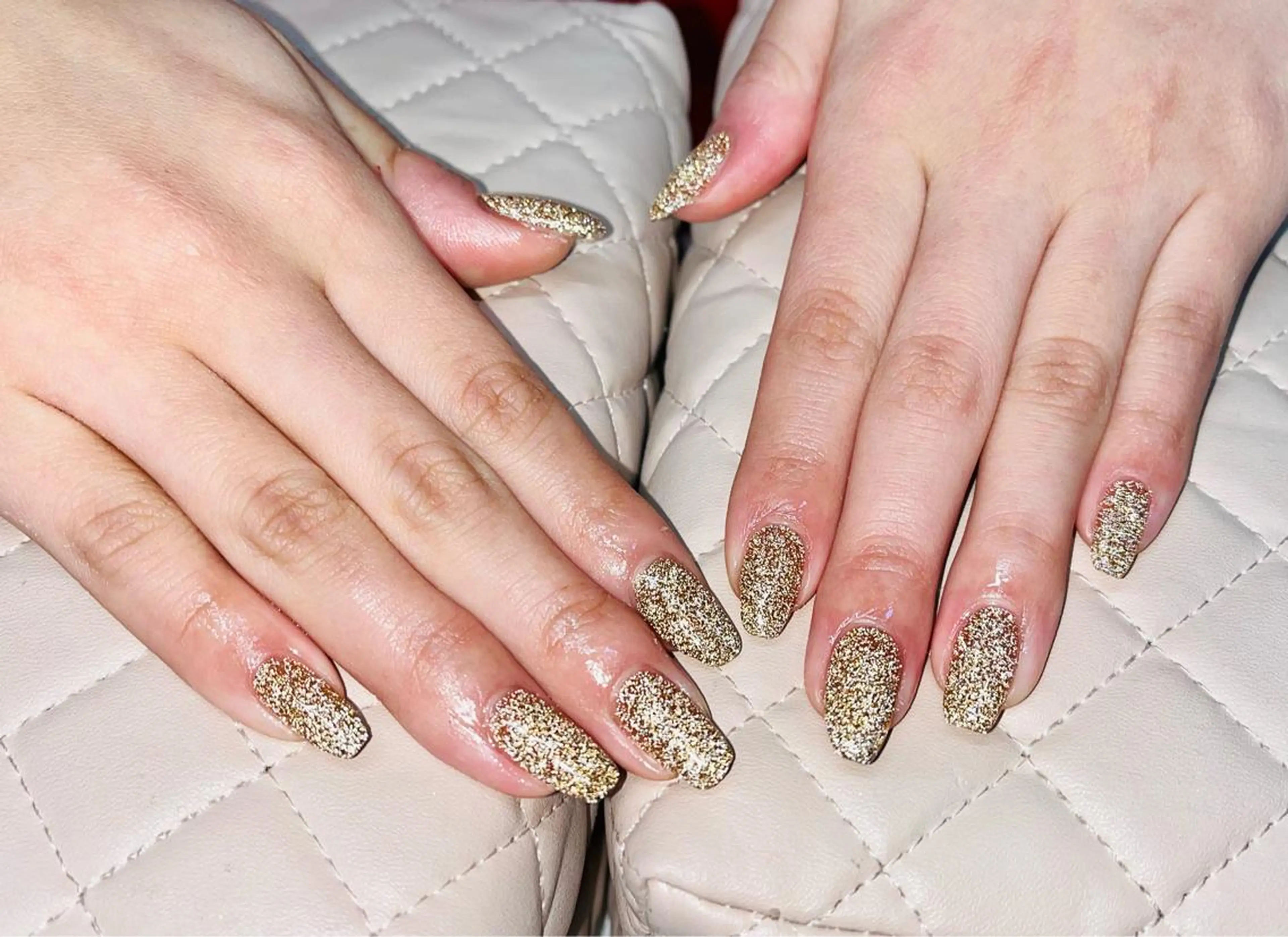 ネイル ハンドネイル goldgleams ちなのネイルデザイン